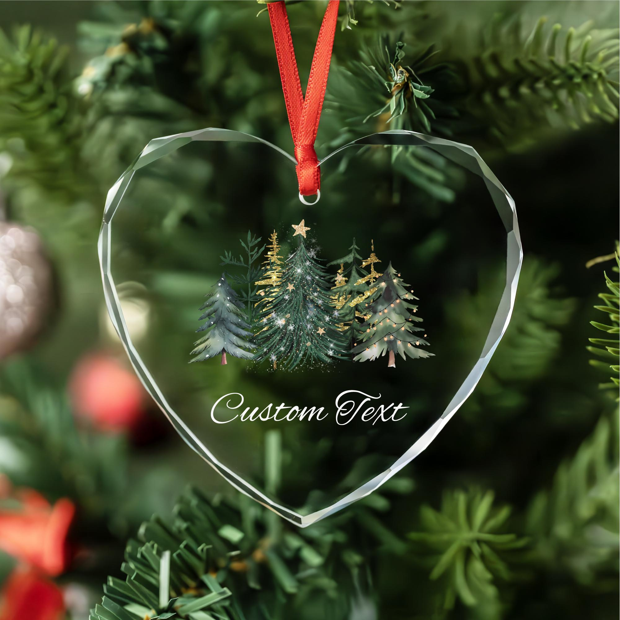 Personalized Glass Christmas Ornament 2025 - Custom Text Tree Decoration Holiday Keepsake Gift 4 - MeasureMason Personalized Glass Christmas Ornament 2025 - Custom Text Tree Decoration Holiday Keepsake Gift 4