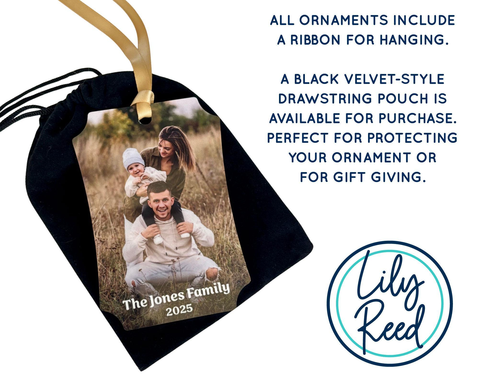 Personalized Holly 2-Sided Photo Ornament - Custom Double-Sided Christmas Gift - Free Proof 3 - MeasureMason Personalized Holly 2-Sided Photo Ornament - Custom Double-Sided Christmas Gift - Free Proof 3