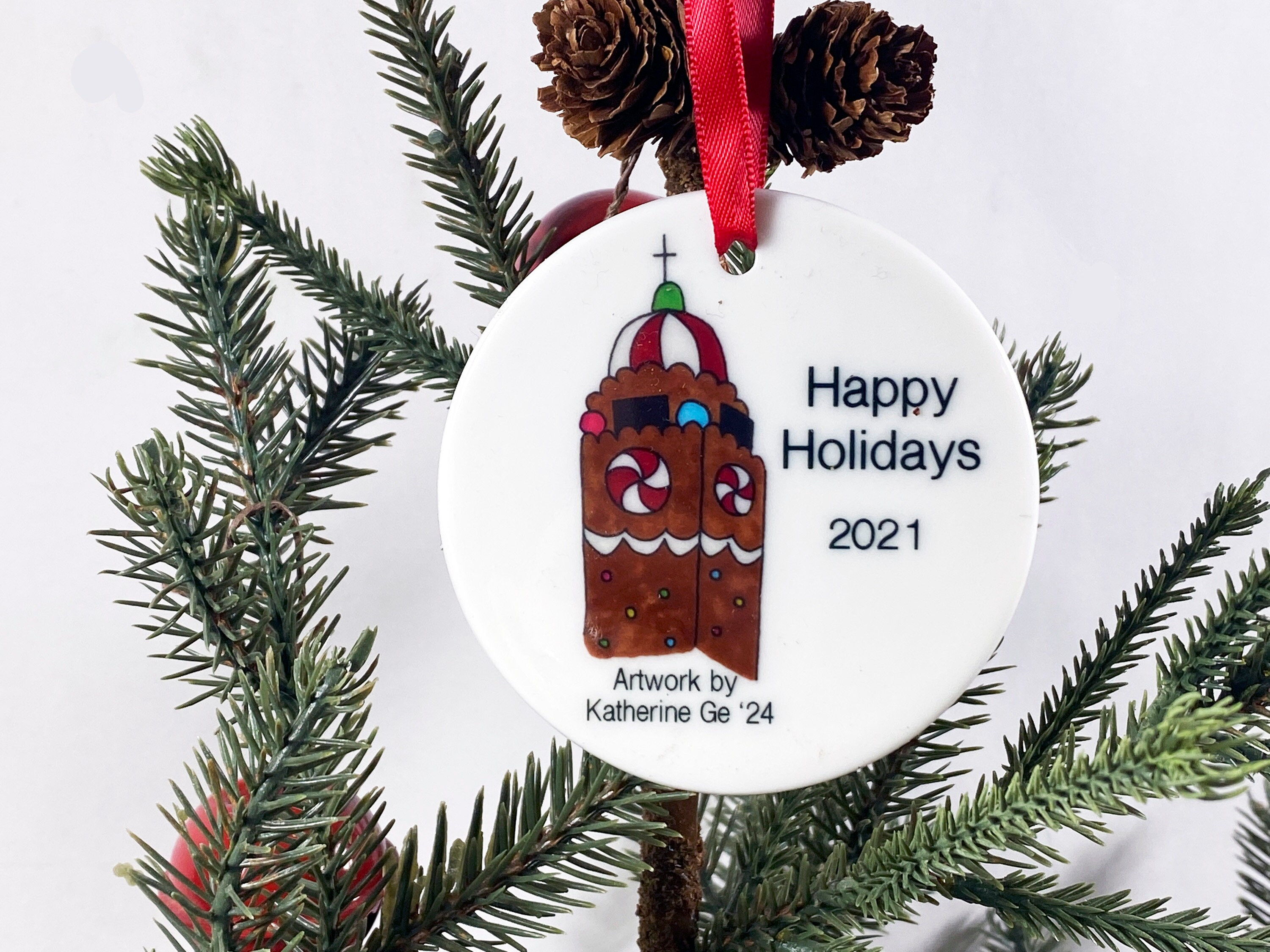 Personalized Porcelain Round Ornament - Custom Logo & Photo Keepsake for Corporate Gifts 3 - MeasureMason Personalized Porcelain Round Ornament - Custom Logo & Photo Keepsake for Corporate Gifts 3