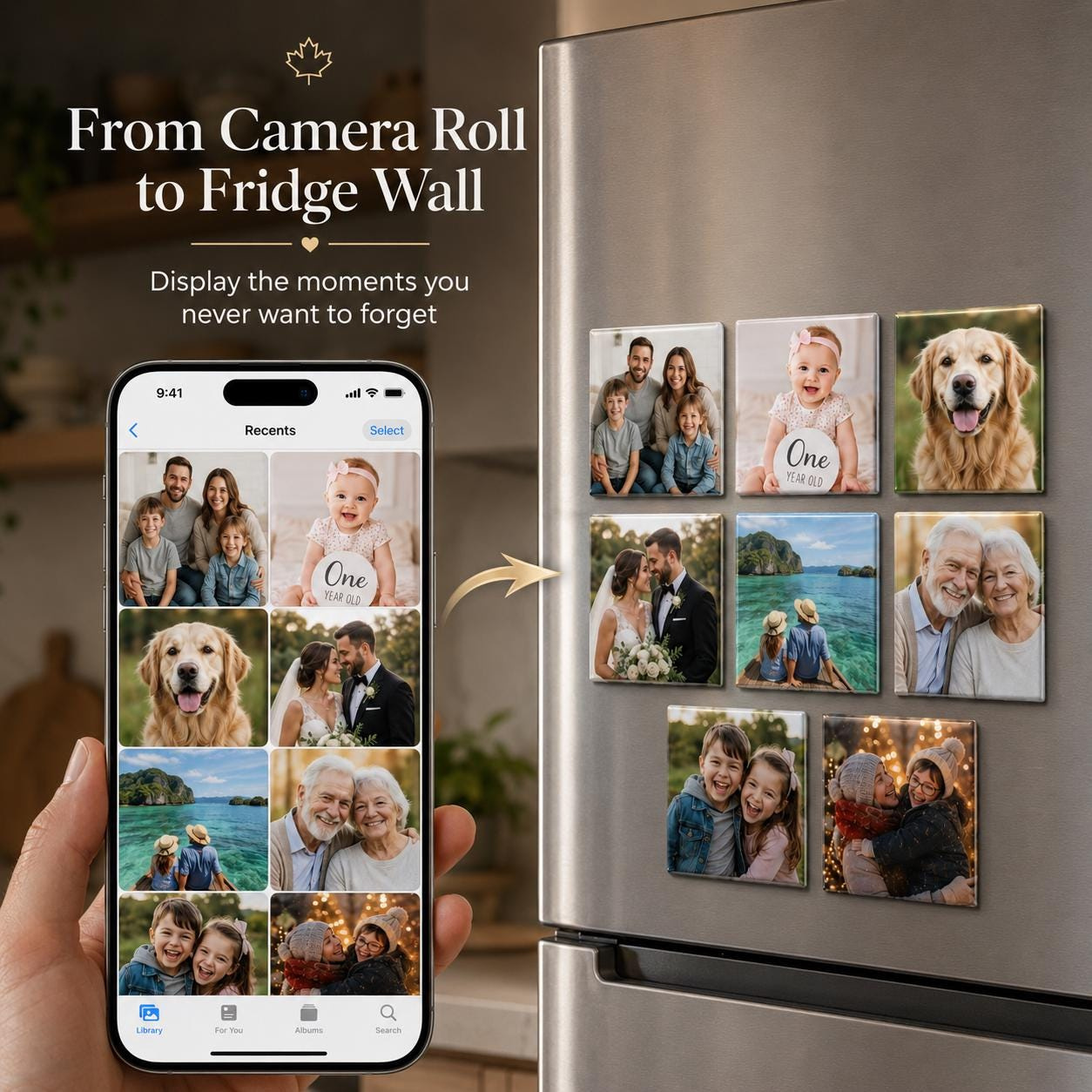 Personalized Button Photo Magnets 2x2 Set - Custom Square Fridge & Locker Mini Picture Magnets 2 - MeasureMason Personalized Button Photo Magnets 2x2 Set - Custom Square Fridge & Locker Mini Picture Magnets 2