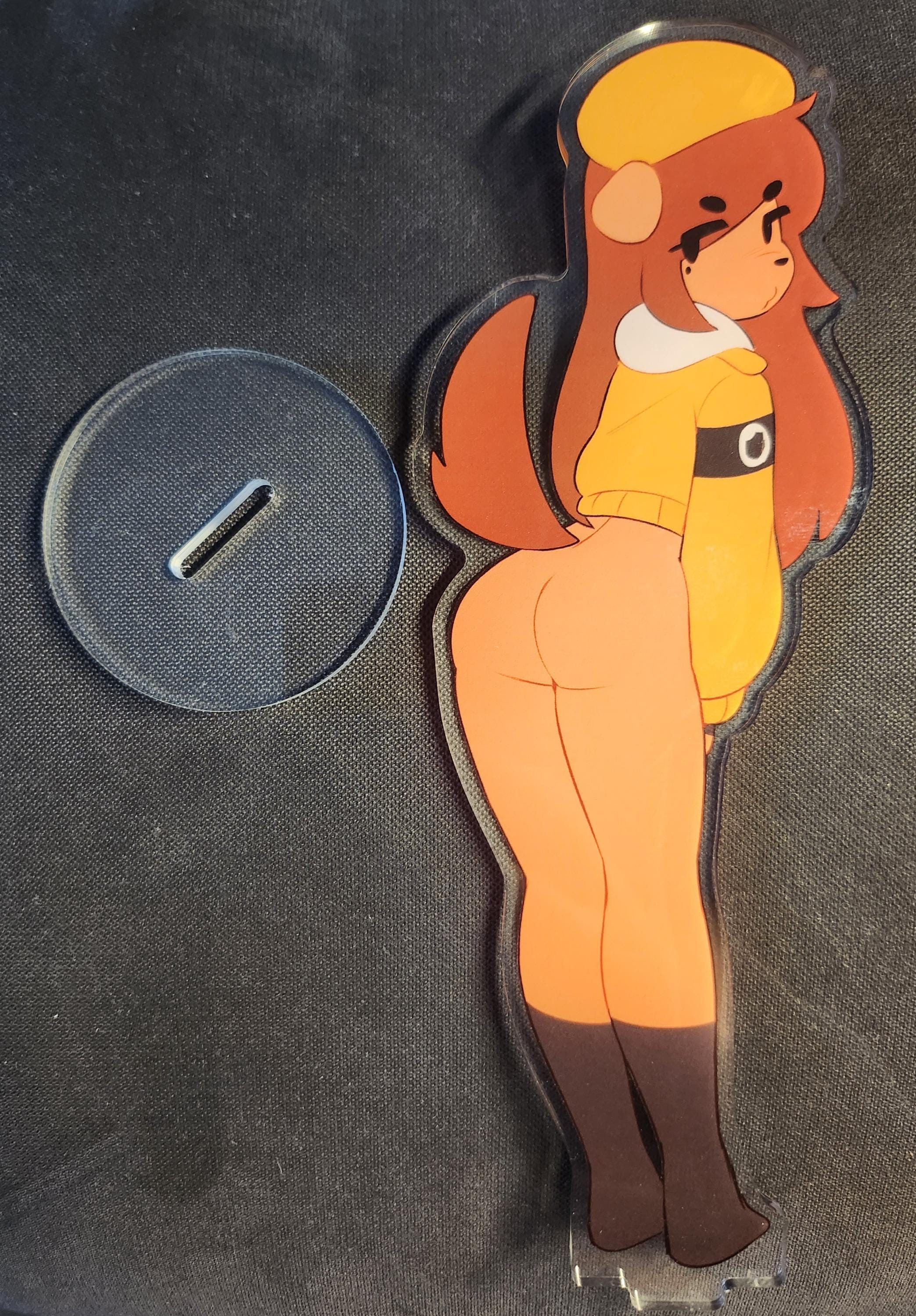 Dog Acrylic Standee 7 Inch Double-Sided Desk Decor 1 - MeasureMason Dog Acrylic Standee 7 Inch Double-Sided Desk Decor 1