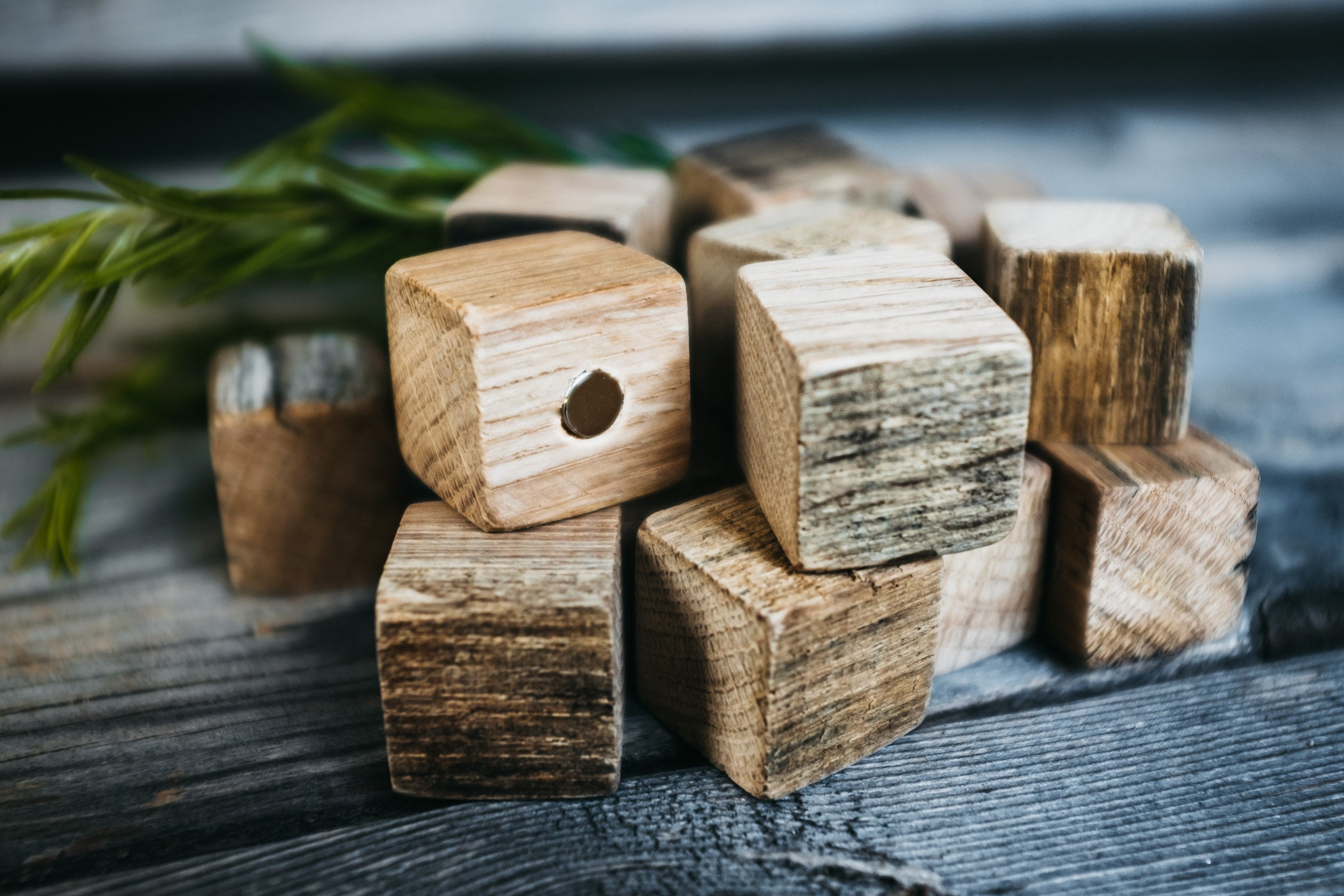 Oak Fridge Magnets with Neodymium Hold, Wooden Blackboard and Pin Board Magnets 3 - MeasureMason Oak Fridge Magnets with Neodymium Hold, Wooden Blackboard and Pin Board Magnets 3
