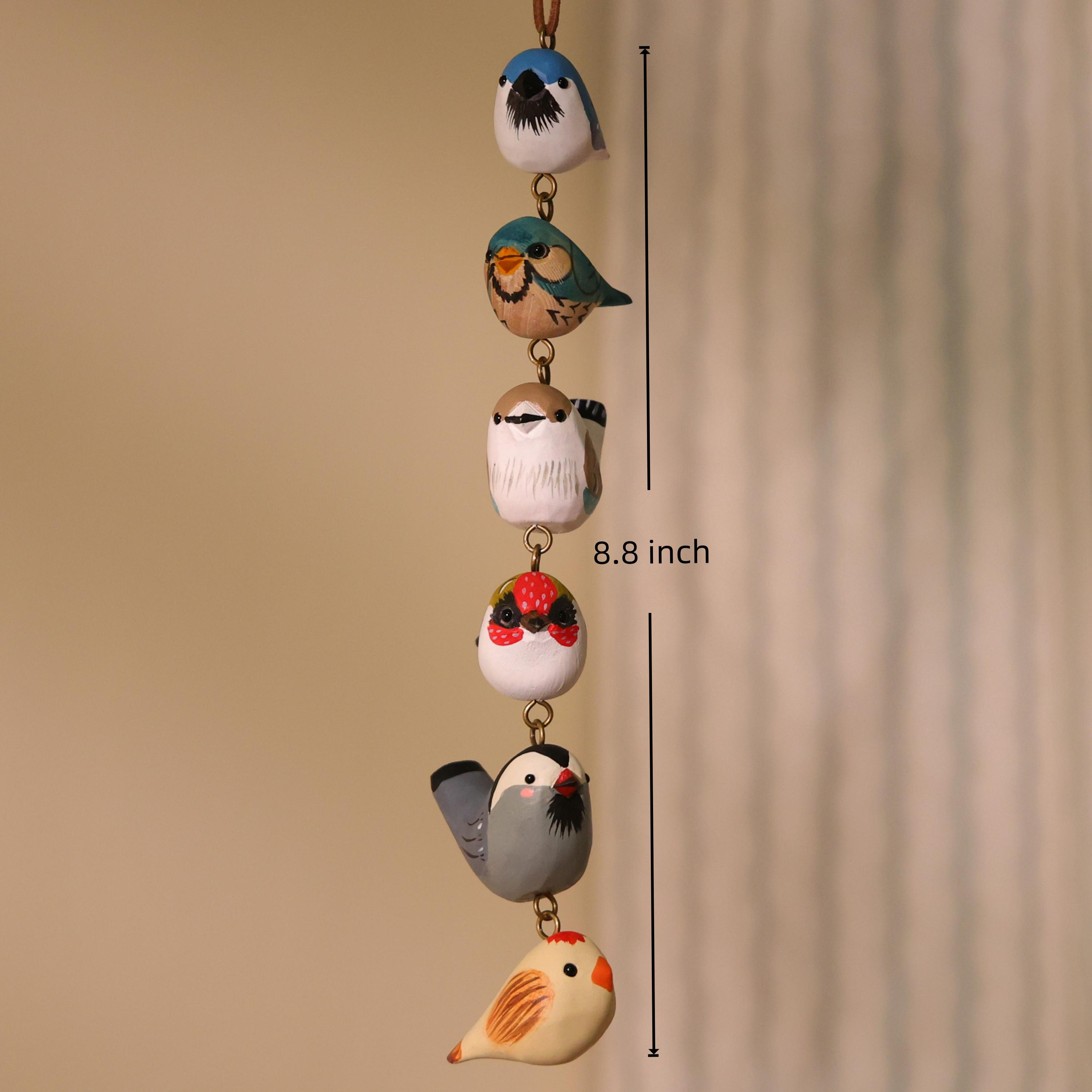 Wooden Bird Ornament Handmade Christmas Decor for Bird Lovers 1 - MeasureMason Wooden Bird Ornament Handmade Christmas Decor for Bird Lovers 1