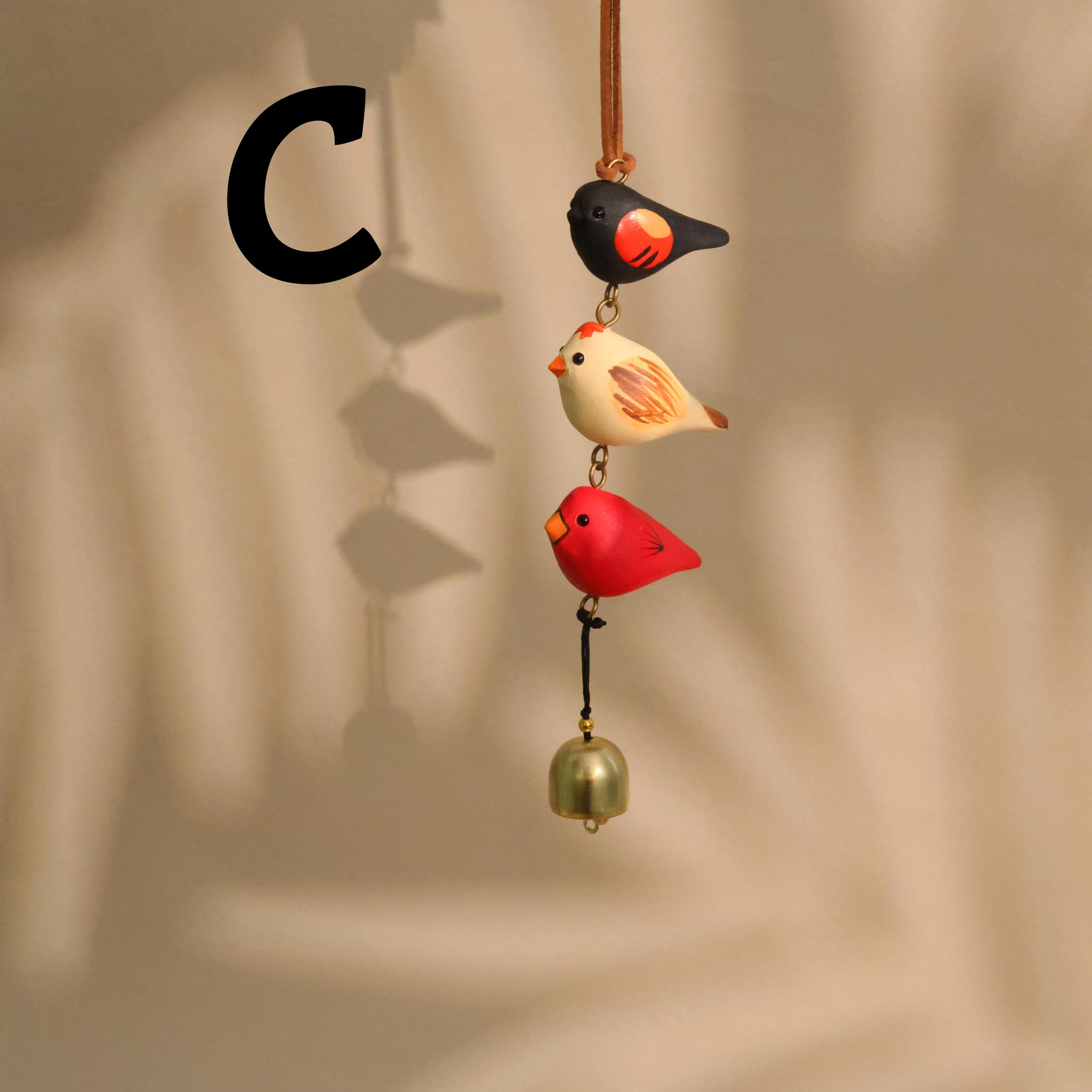 Wooden Bird Ornament Handmade Christmas Decor for Bird Lovers 4 - MeasureMason Wooden Bird Ornament Handmade Christmas Decor for Bird Lovers 4
