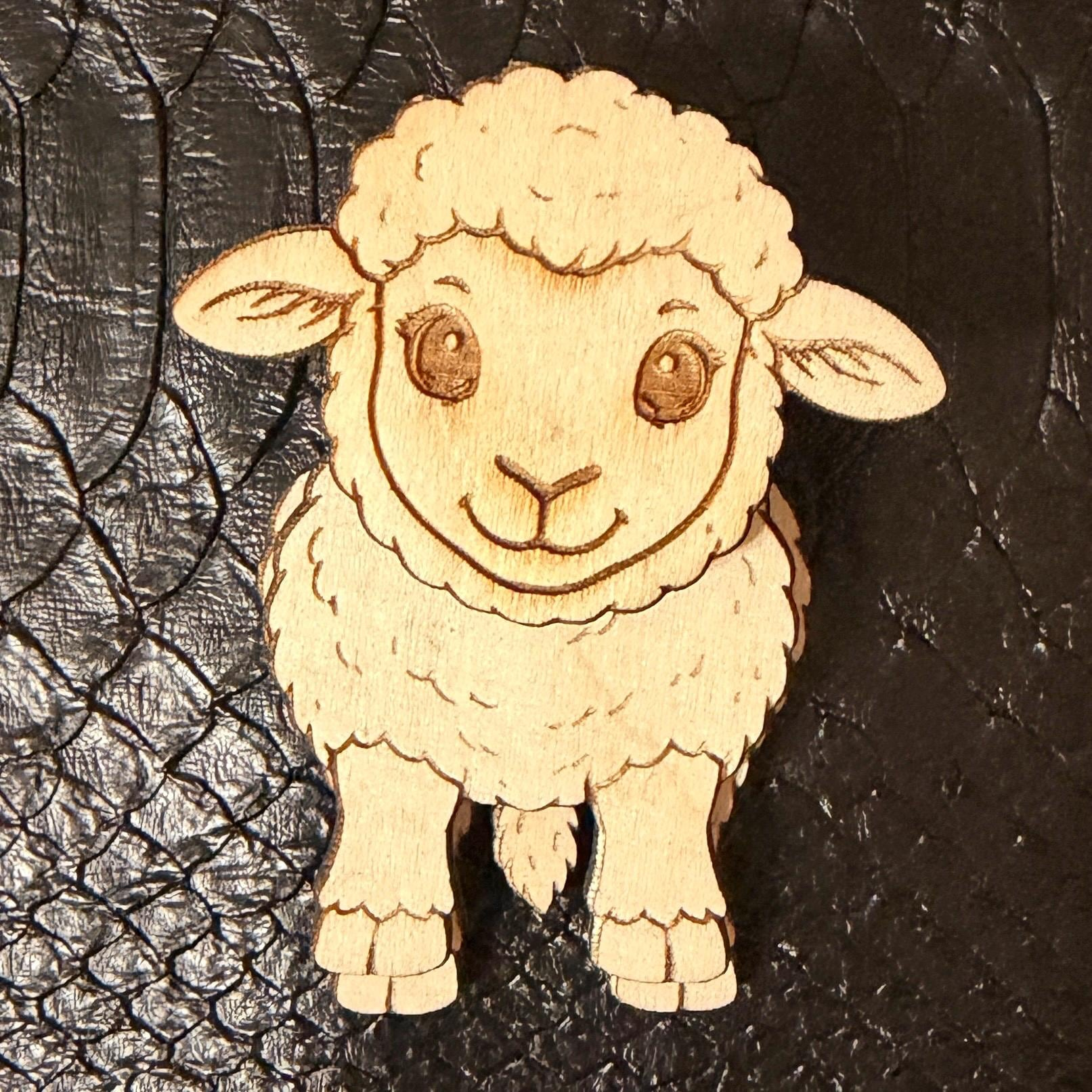Farm Animal Fridge Magnets, Wobbly Wooden Magnet Set for Farmhouse Decor 4 - MeasureMason Farm Animal Fridge Magnets, Wobbly Wooden Magnet Set for Farmhouse Decor 4