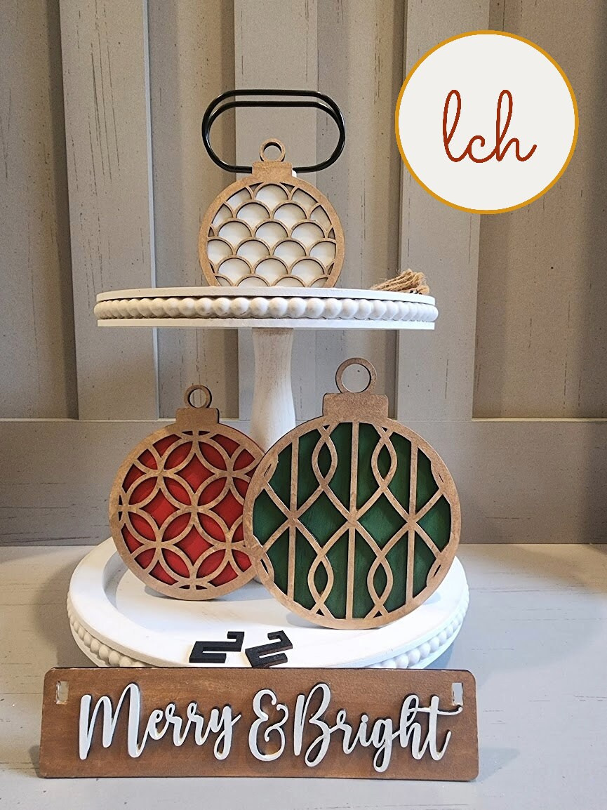 Laser-Cut Hand-Painted Christmas Ornaments for Holiday Decor 1 - MeasureMason Laser-Cut Hand-Painted Christmas Ornaments for Holiday Decor 1