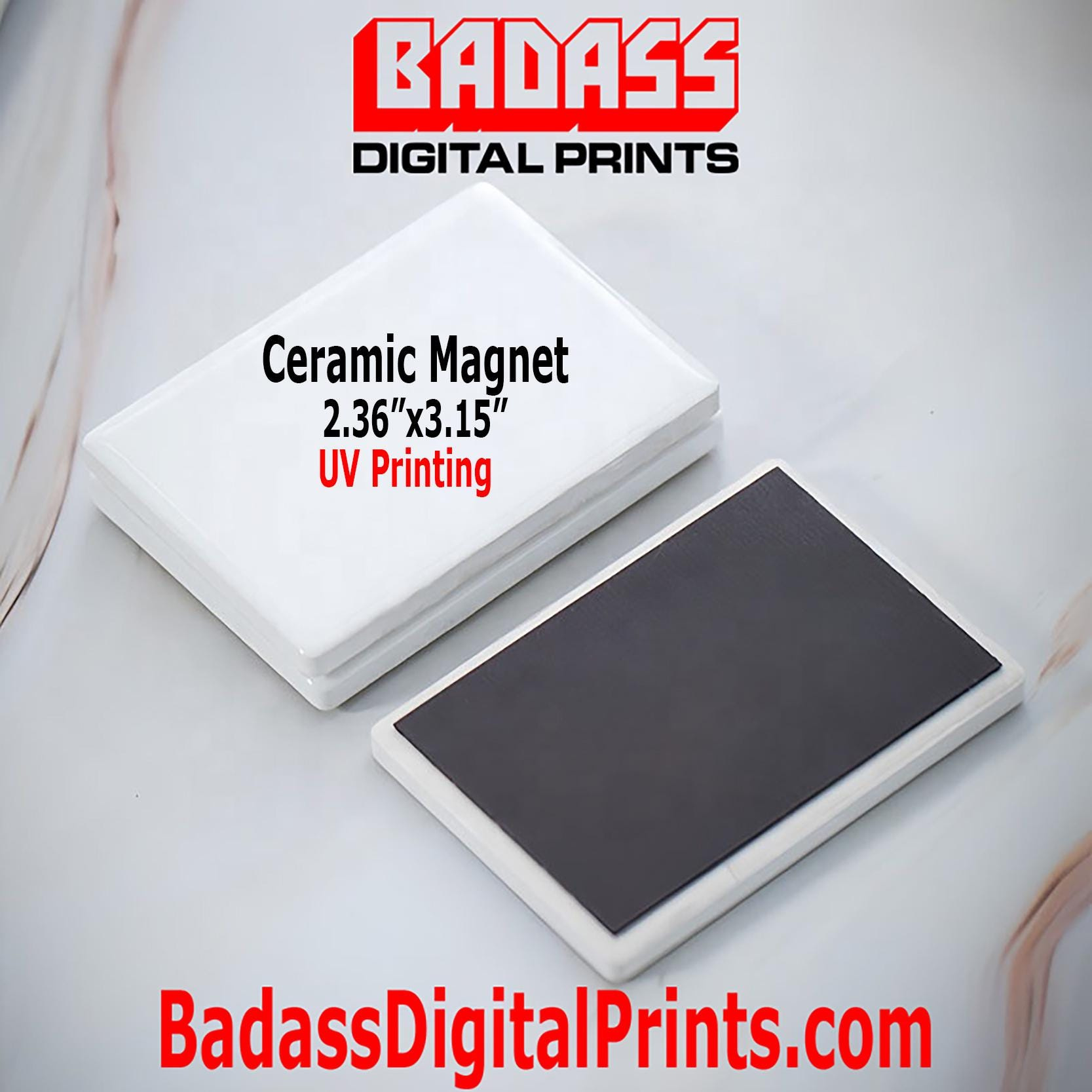 10 Pack Ceramic Magnet Blanks for UV Printing - Circle, Square, Rectangle Shapes - Eufymake Compatible 10 Pack Ceramic Magnet Blanks for UV Printing - Circle, Square, Rectangle Shapes - Eufymake Compatible