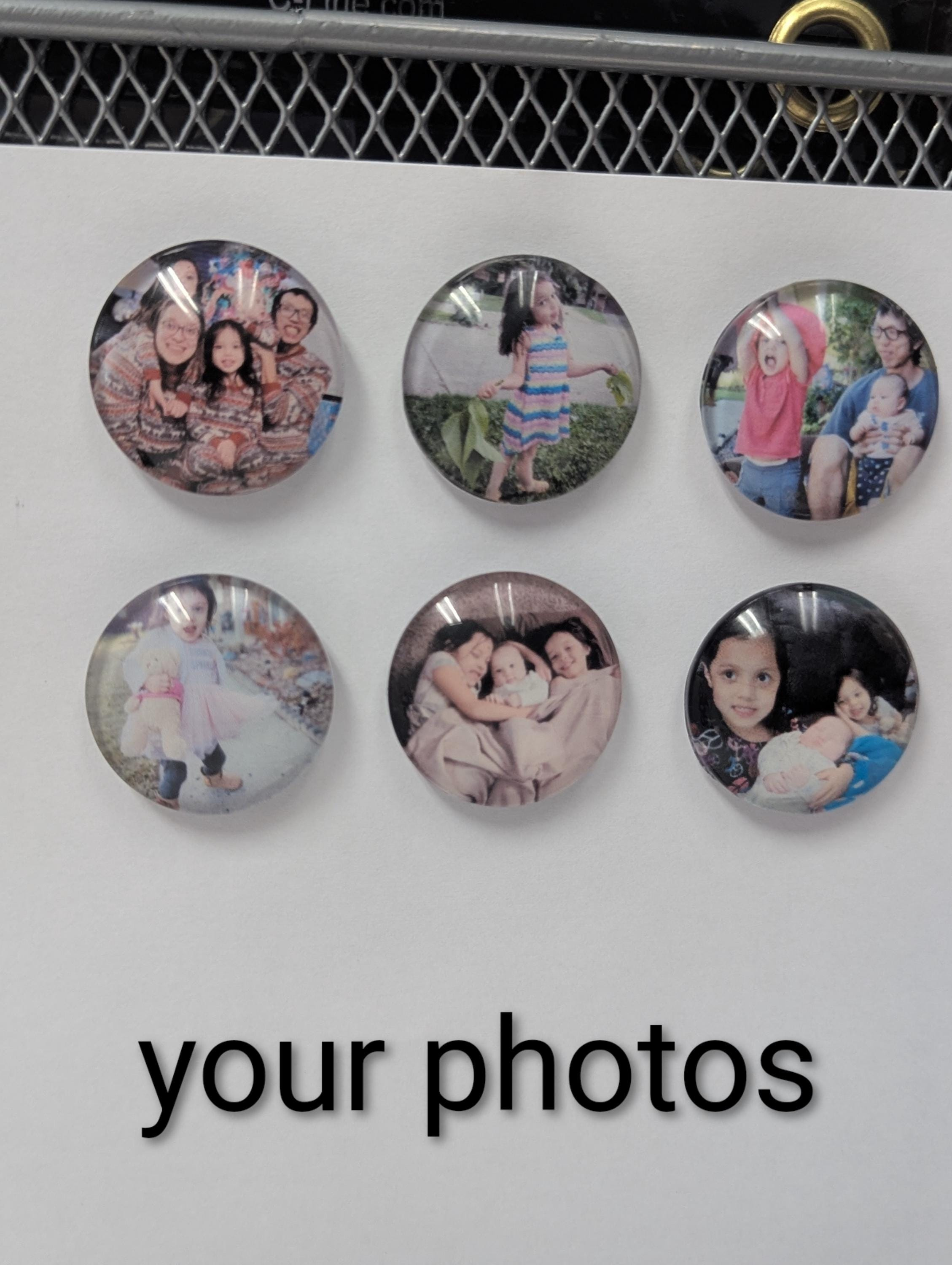Custom Photo Magnets - 1 Inch Round Glass Cabochon Bubble Fridge Magnets 1 - MeasureMason Custom Photo Magnets - 1 Inch Round Glass Cabochon Bubble Fridge Magnets 1