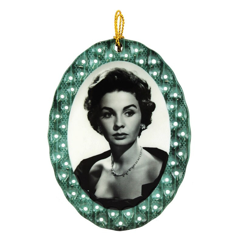 Personalized Open Weave Porcelain Ornament