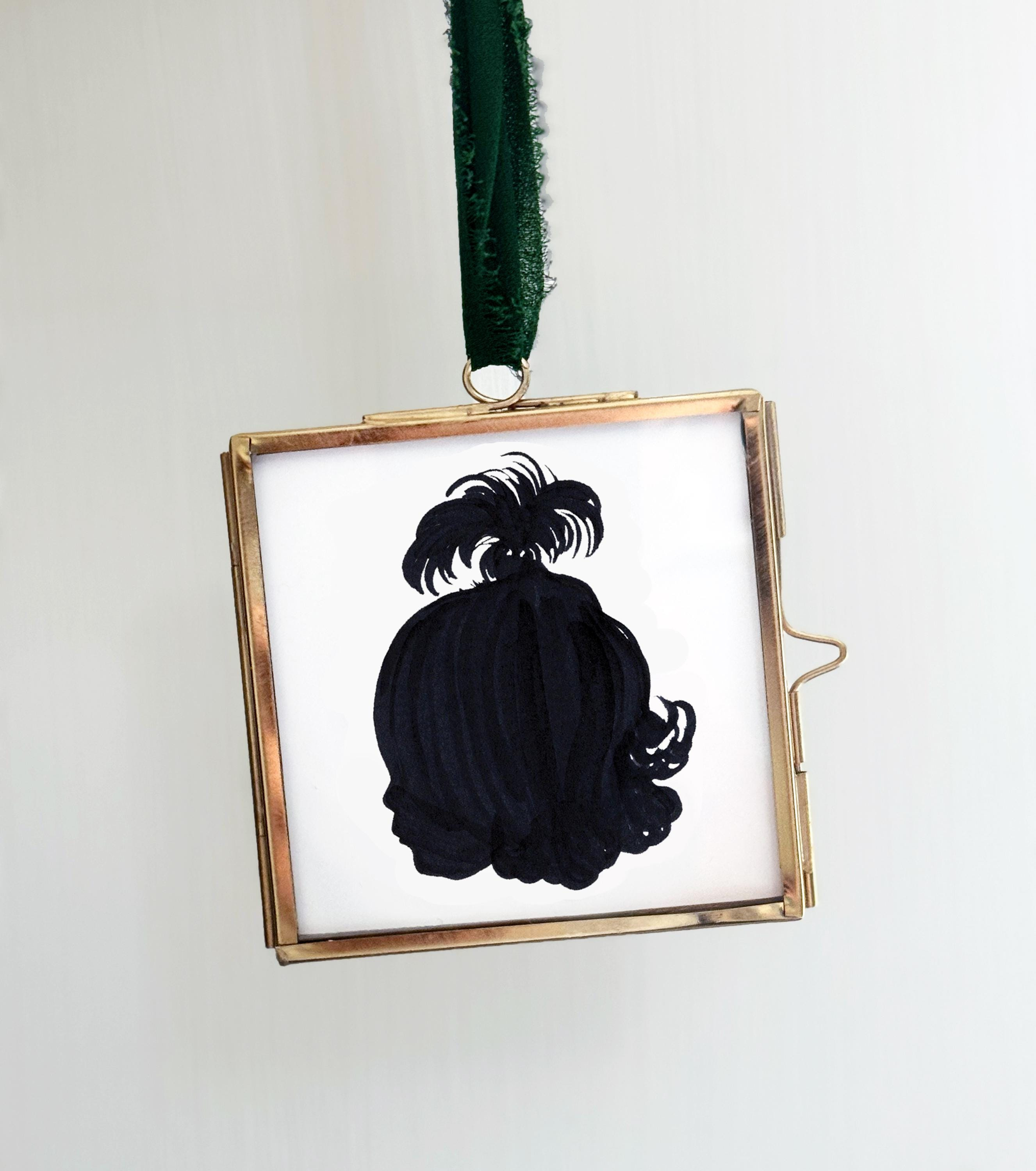Custom Baby Silhouette Ornament - Personalized Christmas Frame Keepsake Gift for Grandparents 4 - MeasureMason Custom Baby Silhouette Ornament - Personalized Christmas Frame Keepsake Gift for Grandparents 4