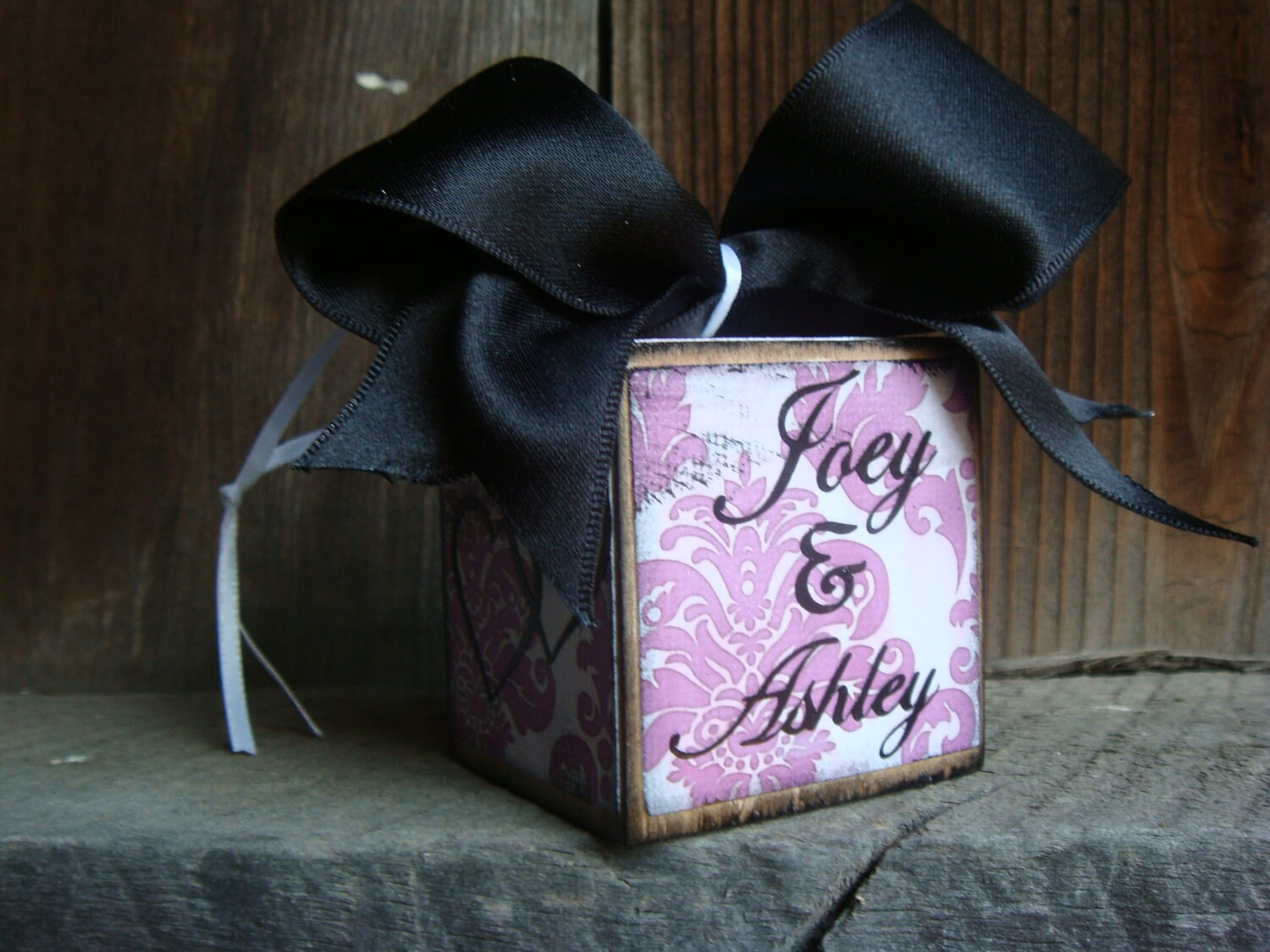 Personalized Photo Christmas Ornament - Custom Wooden Block Holiday Gift - Babys First, Wedding, Family Keepsake 4 - MeasureMason Personalized Photo Christmas Ornament - Custom Wooden Block Holiday Gift - Babys First, Wedding, Family Keepsake 4