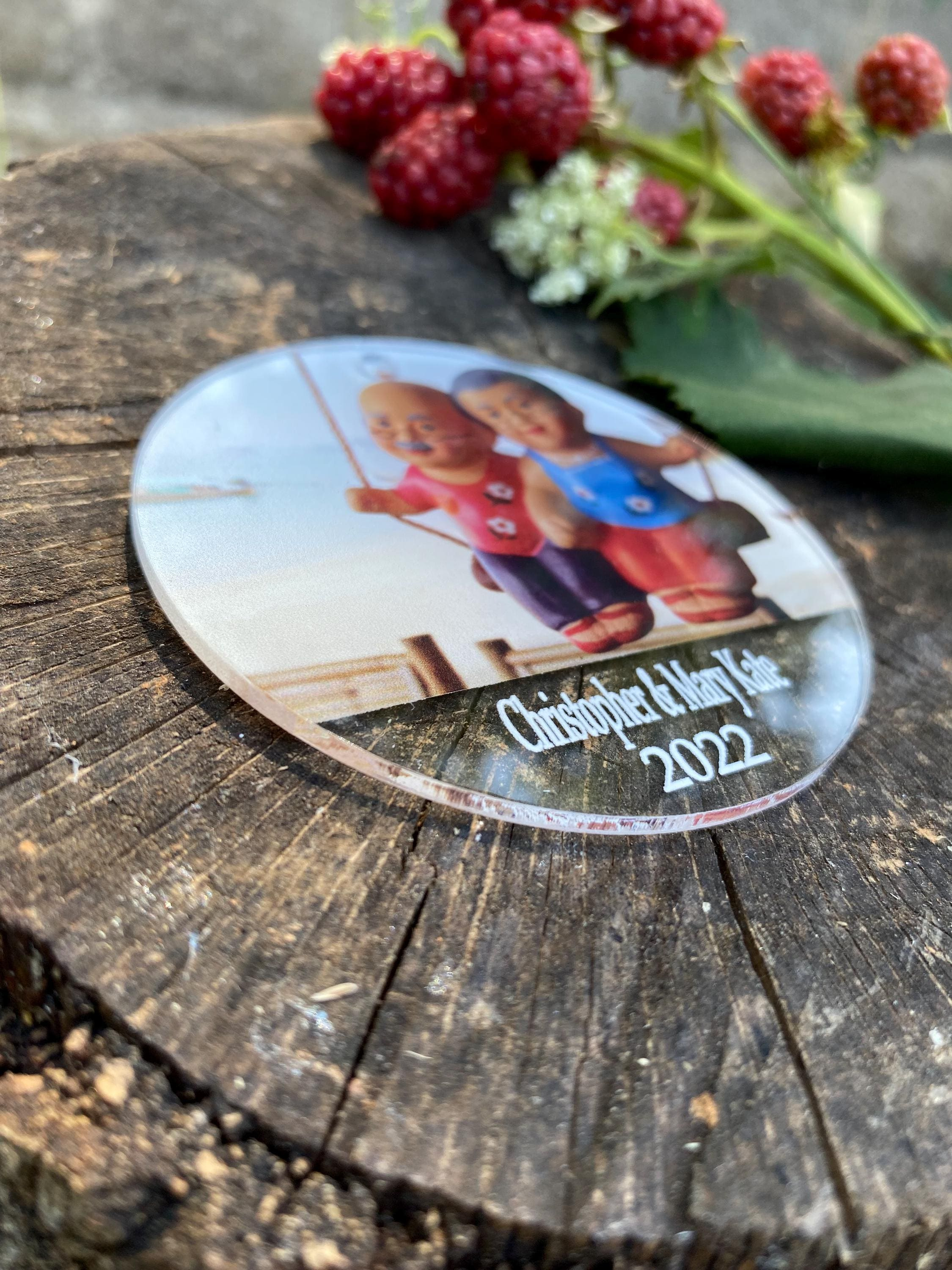Personalized Wedding Ornament Favors - Custom Acrylic Destination Keepsake for Bral Shower, Bridesmaid & Guest Gifts 3 - MeasureMason Personalized Wedding Ornament Favors - Custom Acrylic Destination Keepsake for Bral Shower, Bridesmaid & Guest Gifts 3