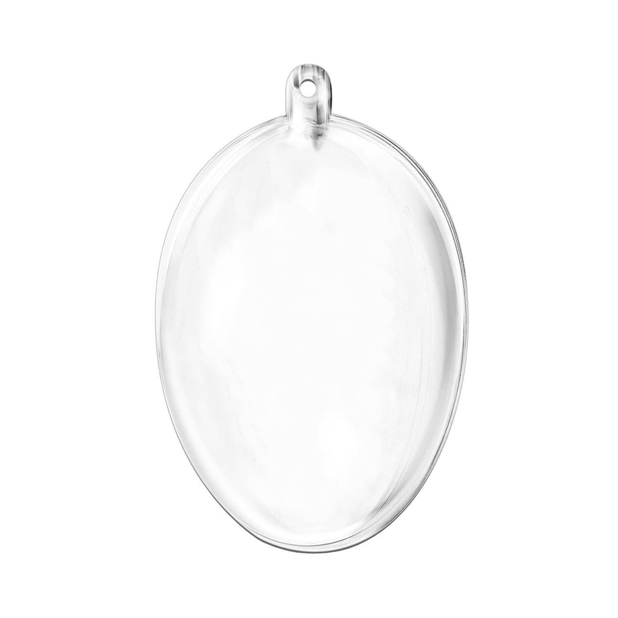 10 Pcs Acrylic Plastic Egg Shaped Ornament Balls DIY Christmas Crafts Tree Decoration 10 Pcs Acrylic Plastic Egg Shaped Ornament Balls DIY Christmas Crafts Tree Decoration