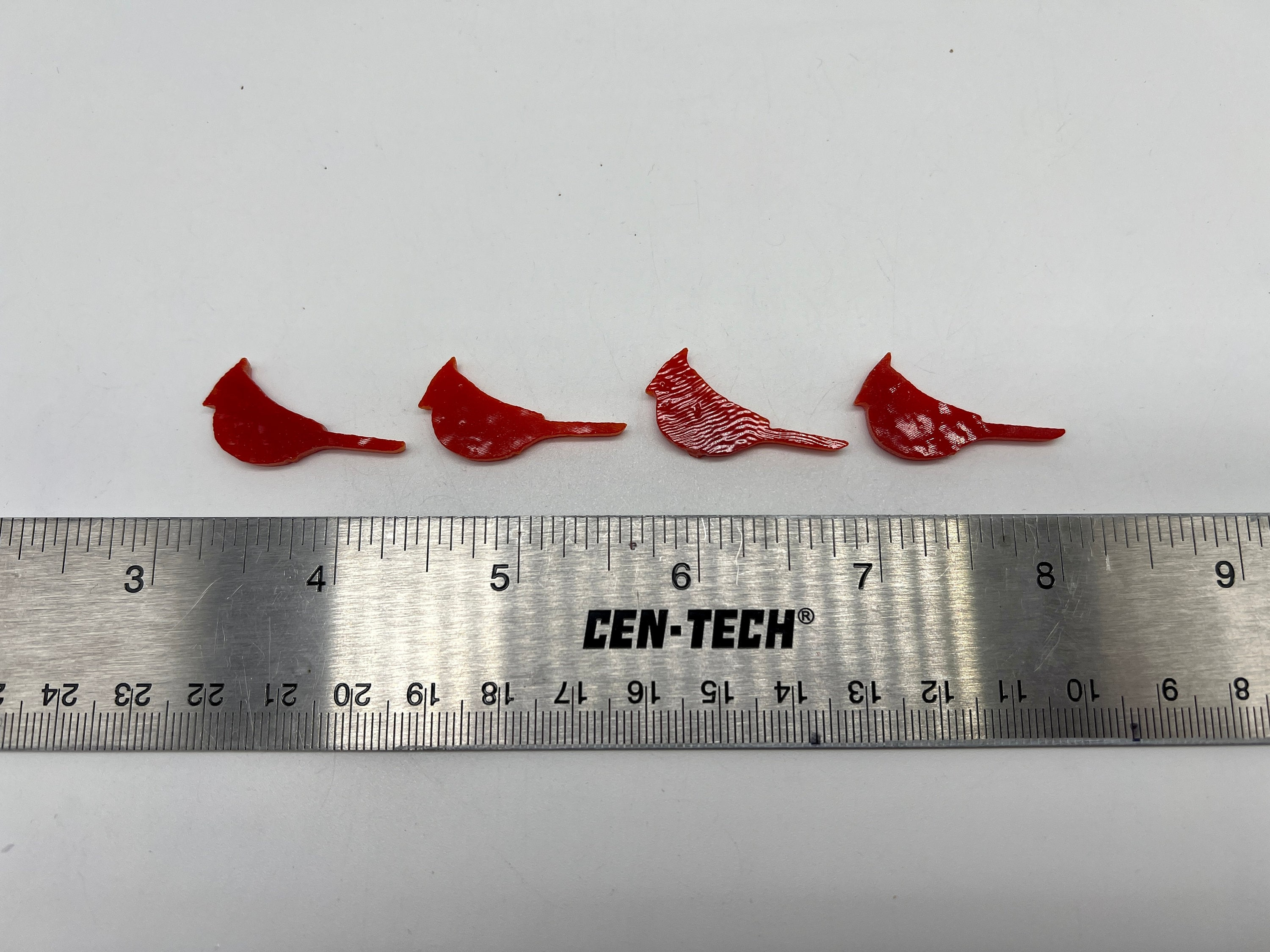 Pre-Cut Fusible Glass Cardinal Shapes - 3mm Red Opal COE90 for Glass Fusing Crafts 1 - MeasureMason Pre-Cut Fusible Glass Cardinal Shapes - 3mm Red Opal COE90 for Glass Fusing Crafts 1