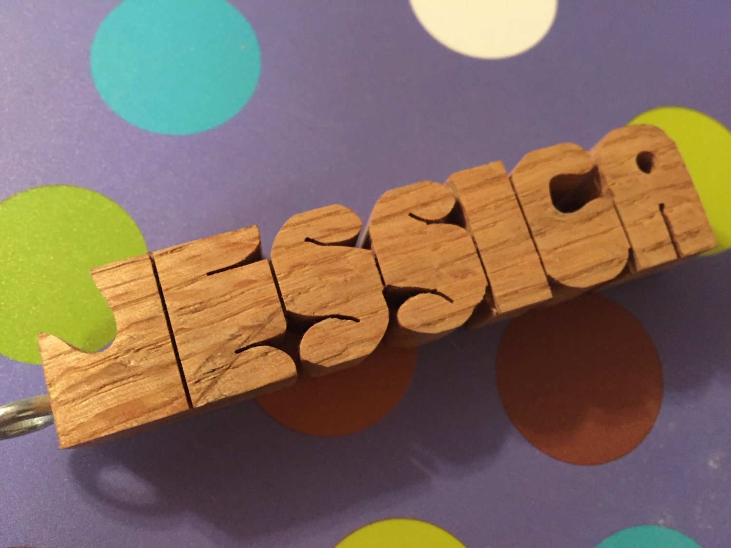 Personalized Wood Keychain - Custom Oak Name Keychain - Handmade Gift for Him or Her - Birthday Christmas Gift by Duggan 3 - MeasureMason Personalized Wood Keychain - Custom Oak Name Keychain - Handmade Gift for Him or Her - Birthday Christmas Gift by Duggan 3