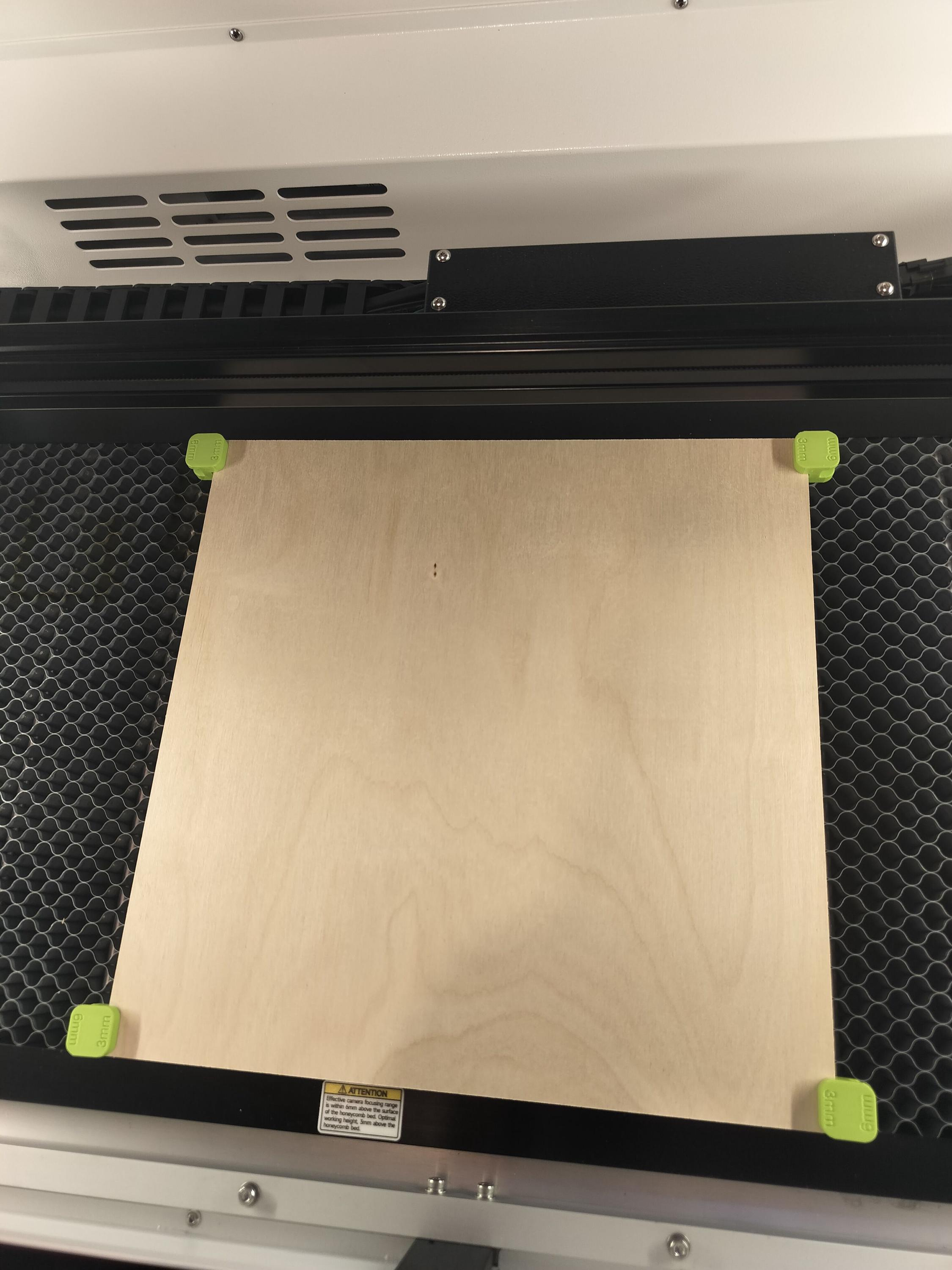 Anti-Flashback Magnetic Standoffs for Honeycomb Laser Beds - 3mm & 6mm Material Holders - Fits Omtech, Glowforge, One La 4 - MeasureMason Anti-Flashback Magnetic Standoffs for Honeycomb Laser Beds - 3mm & 6mm Material Holders - Fits Omtech, Glowforge, One La 4