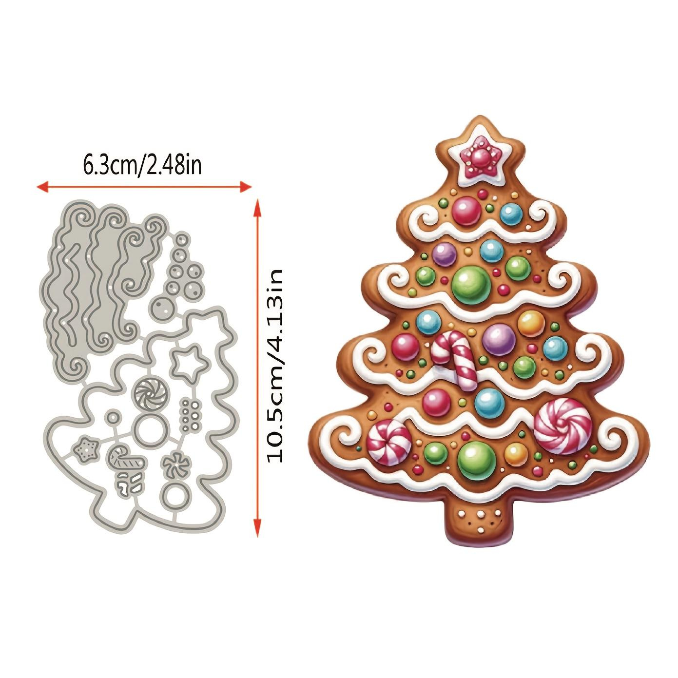 Christmas Tree with Ornaments Metal Cutting Die for DIY Card Making Scrapbooking Christmas Tree with Ornaments Metal Cutting Die for DIY Card Making Scrapbooking