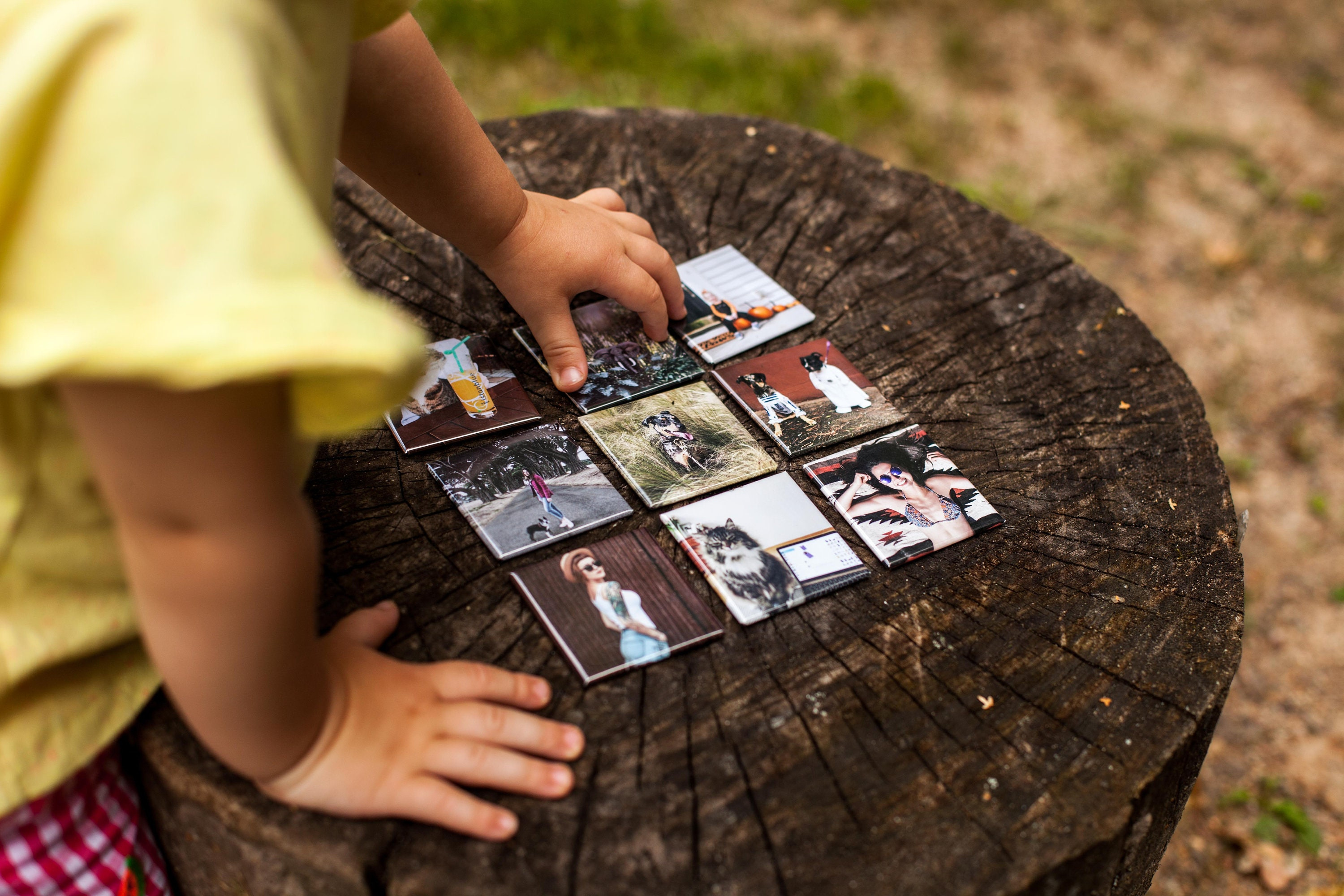 18 Custom Photo Magnets 2x2" - Locker Magnets Stocking Stuffer, Personalized Photo Gifts, Instagram Printing Service 4 - MeasureMason 18 Custom Photo Magnets 2x2" - Locker Magnets Stocking Stuffer, Personalized Photo Gifts, Instagram Printing Service 4