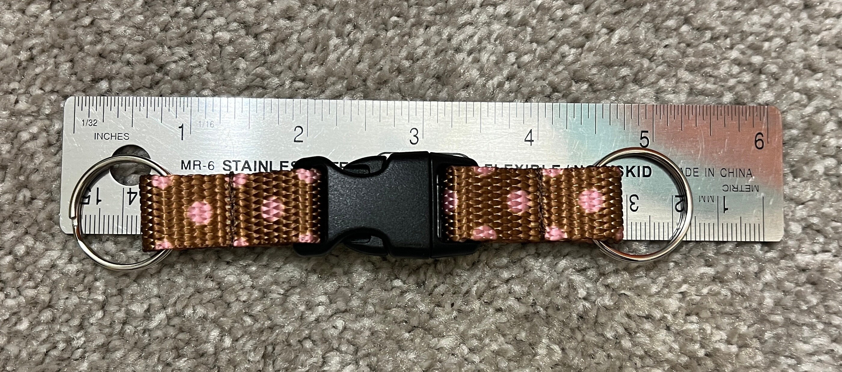 Double Header Quick Release Nylon Webbing Keychain – 2-in-1 Key Ring with Push-Release Center Buckle 1 - MeasureMason Double Header Quick Release Nylon Webbing Keychain – 2-in-1 Key Ring with Push-Release Center Buckle 1
