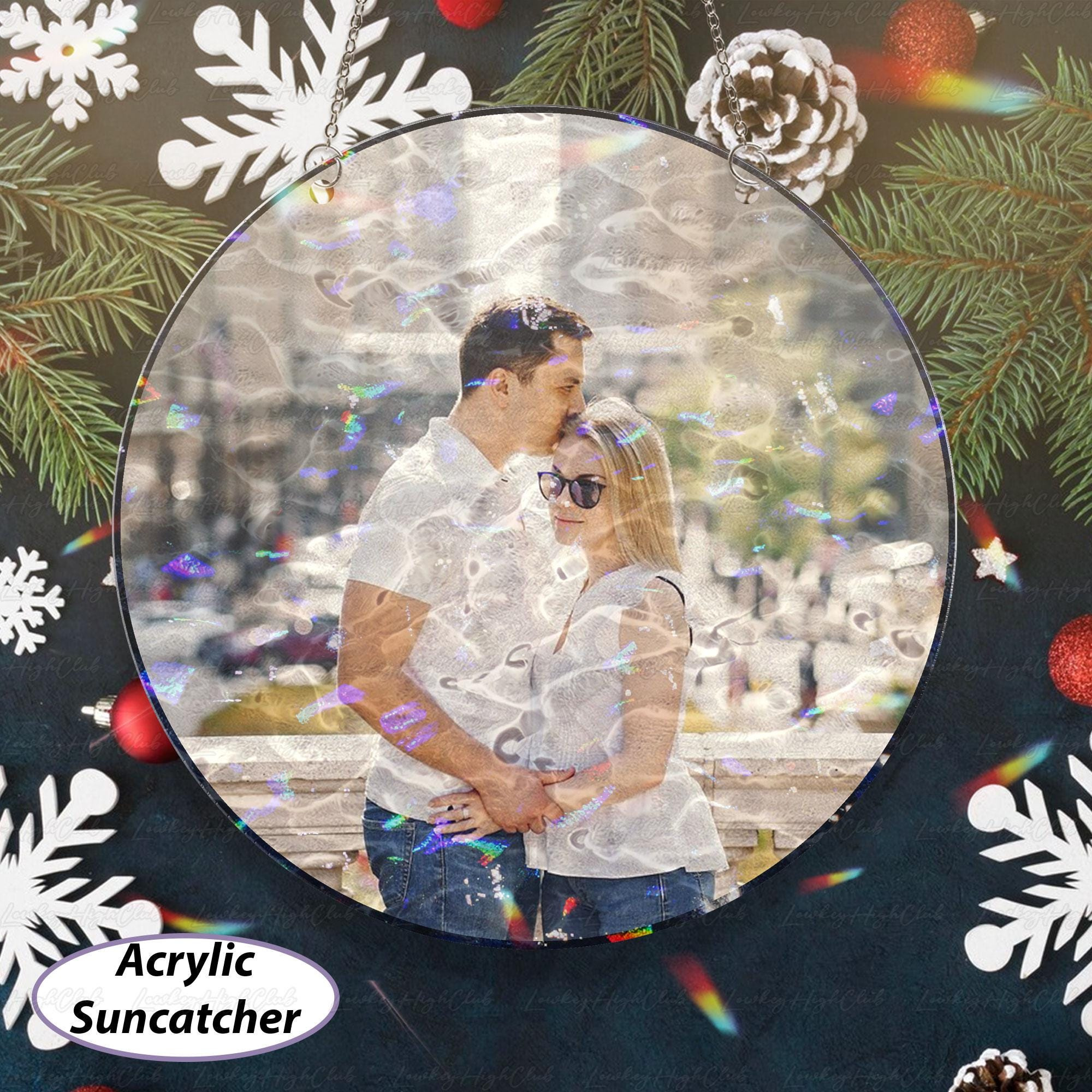 Personalized Engagement Keepsake Ornament - Where It All Began Map & Date Suncatcher 4 - MeasureMason Personalized Engagement Keepsake Ornament - Where It All Began Map & Date Suncatcher 4