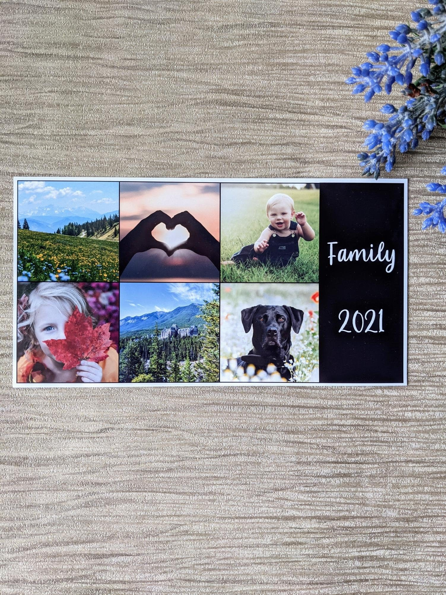 Photo Collage Magnet, Custom Fridge Magnet, Family Photo Gift, Personalised Auntie Birthday Gift for Best Friend 1 - MeasureMason Photo Collage Magnet, Custom Fridge Magnet, Family Photo Gift, Personalised Auntie Birthday Gift for Best Friend 1