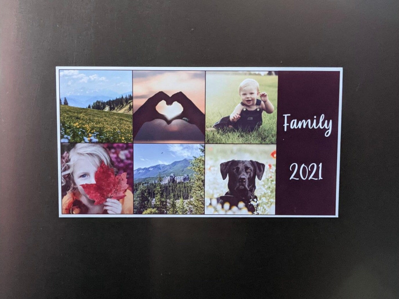 Photo Collage Magnet, Custom Fridge Magnet, Family Photo Gift, Personalised Auntie Birthday Gift for Best Friend Photo Collage Magnet, Custom Fridge Magnet, Family Photo Gift, Personalised Auntie Birthday Gift for Best Friend