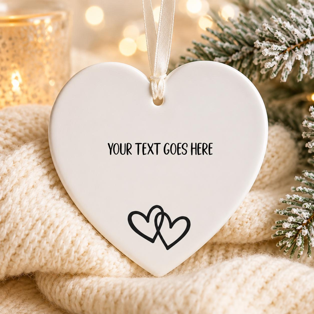 Custom Engraved Personalized Keepsake Ornament - Perfect Wedding & Engagement Gift for Couples 1 - MeasureMason Custom Engraved Personalized Keepsake Ornament - Perfect Wedding & Engagement Gift for Couples 1