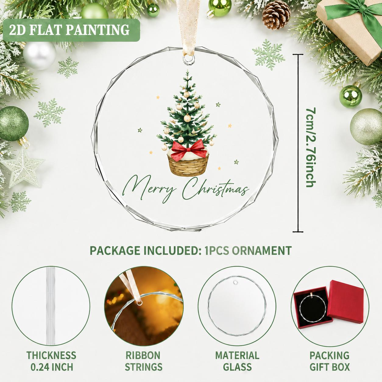 Personalized Glass Ornament – Custom Names, Dates & Photos - Wedding, Anniversary, Memorial Keepsake Gift 4 - MeasureMason Personalized Glass Ornament – Custom Names, Dates & Photos - Wedding, Anniversary, Memorial Keepsake Gift 4