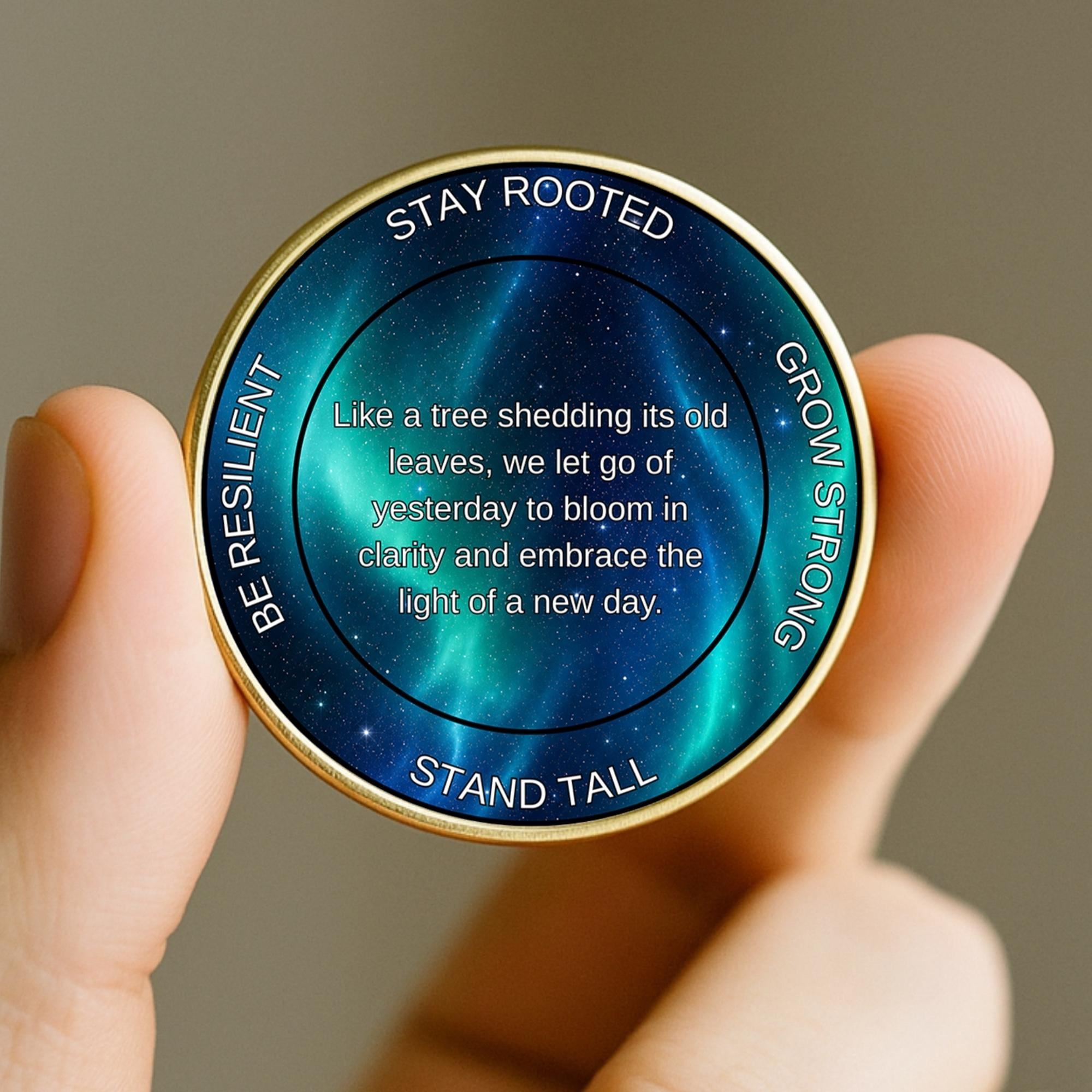 Tree of Life Sobriety Coin - Personalized 1-99 Years AA Recovery Medallion 3 - MeasureMason Tree of Life Sobriety Coin - Personalized 1-99 Years AA Recovery Medallion 3