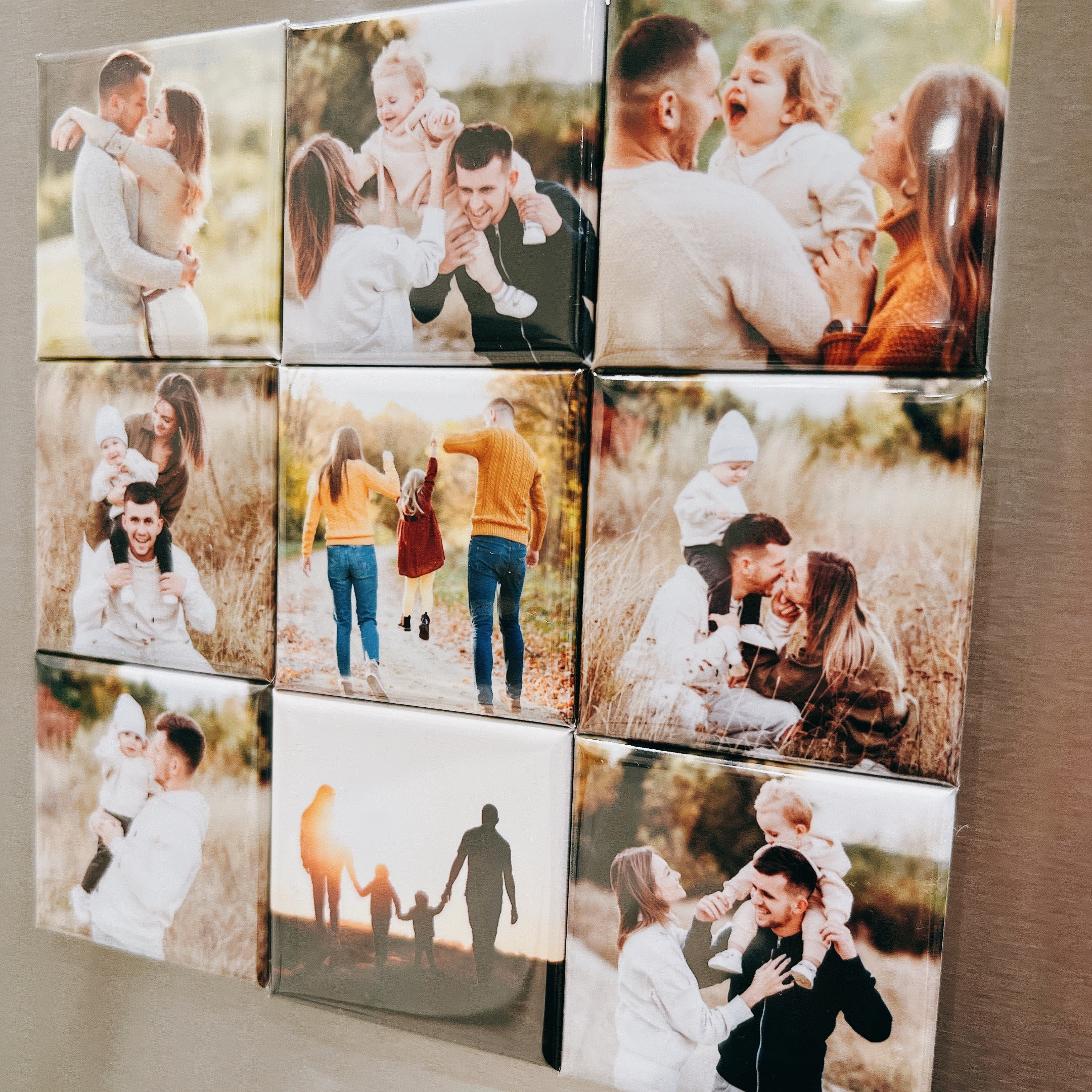 Custom Photo Magnets 2x2 Square - Personalized Refrigerator Fridge Magnet - Picture Magnet Save the Date Gift for Mom 2 - MeasureMason Custom Photo Magnets 2x2 Square - Personalized Refrigerator Fridge Magnet - Picture Magnet Save the Date Gift for Mom 2