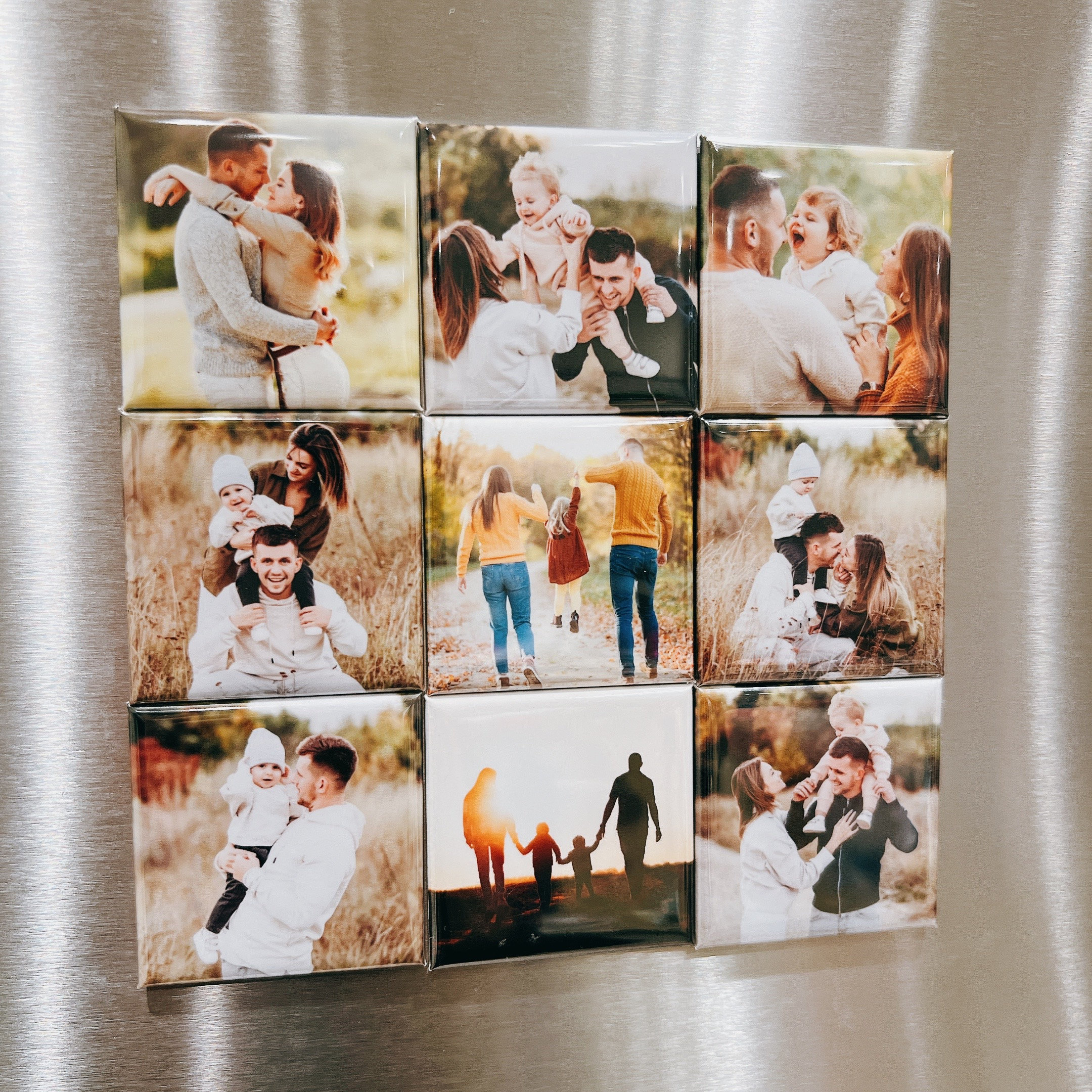 Custom Photo Magnets 2x2 Square - Personalized Refrigerator Fridge Magnet - Picture Magnet Save the Date Gift for Mom 4 - MeasureMason Custom Photo Magnets 2x2 Square - Personalized Refrigerator Fridge Magnet - Picture Magnet Save the Date Gift for Mom 4