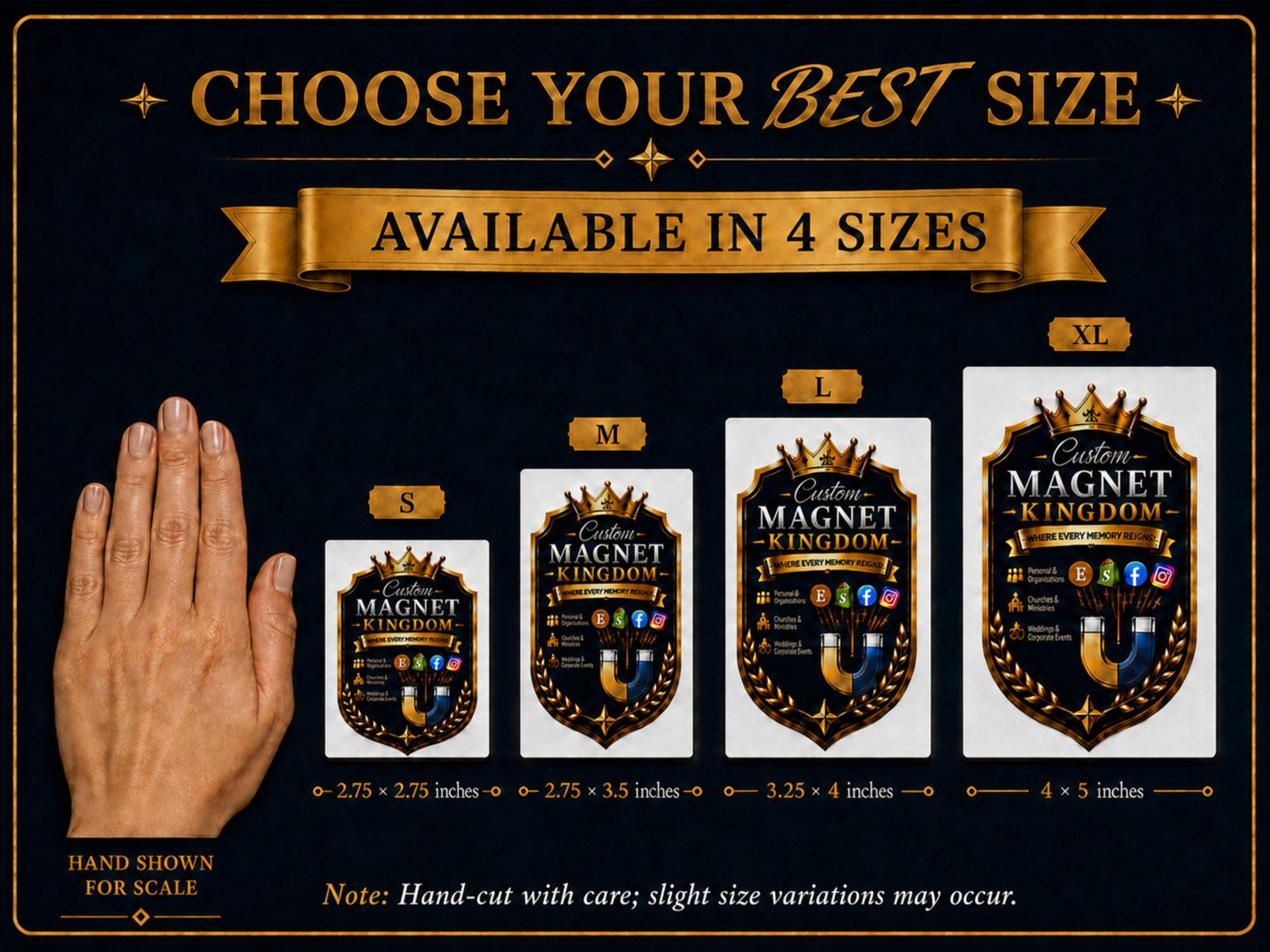 Personalized Flexible Fridge Magnets - Custom Photo & Logo Designs 1 - MeasureMason Personalized Flexible Fridge Magnets - Custom Photo & Logo Designs 1