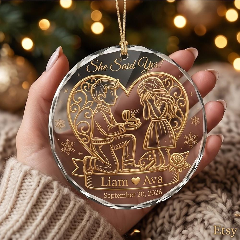 Personalized Family Christmas Ornament - Custom Acrylic Holiday Keepsake Gift 3 - MeasureMason Personalized Family Christmas Ornament - Custom Acrylic Holiday Keepsake Gift 3