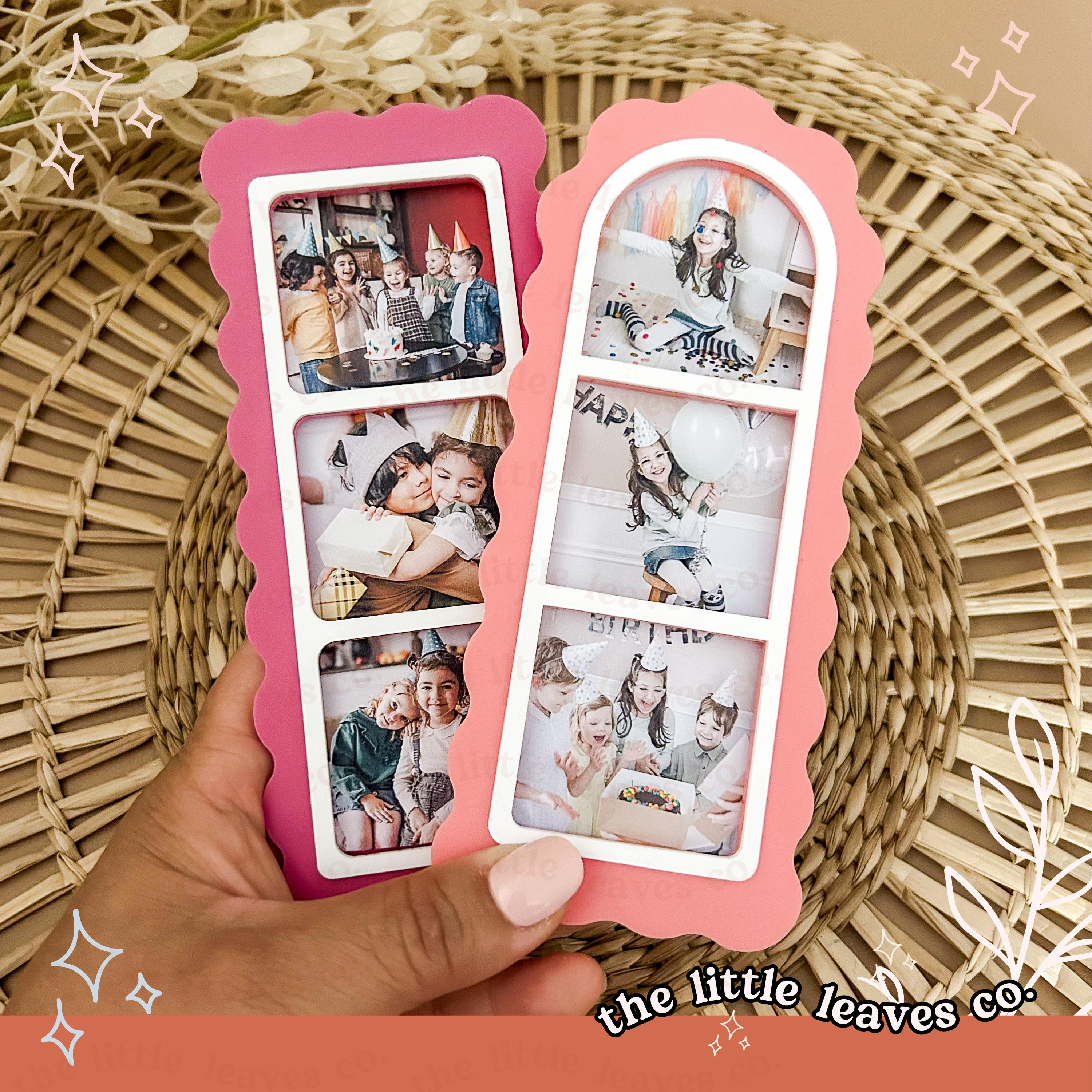 Personalized Acrylic Photo Frame Fridge Magnet - Custom Picture Holder for Refrigerator Personalized Acrylic Photo Frame Fridge Magnet - Custom Picture Holder for Refrigerator