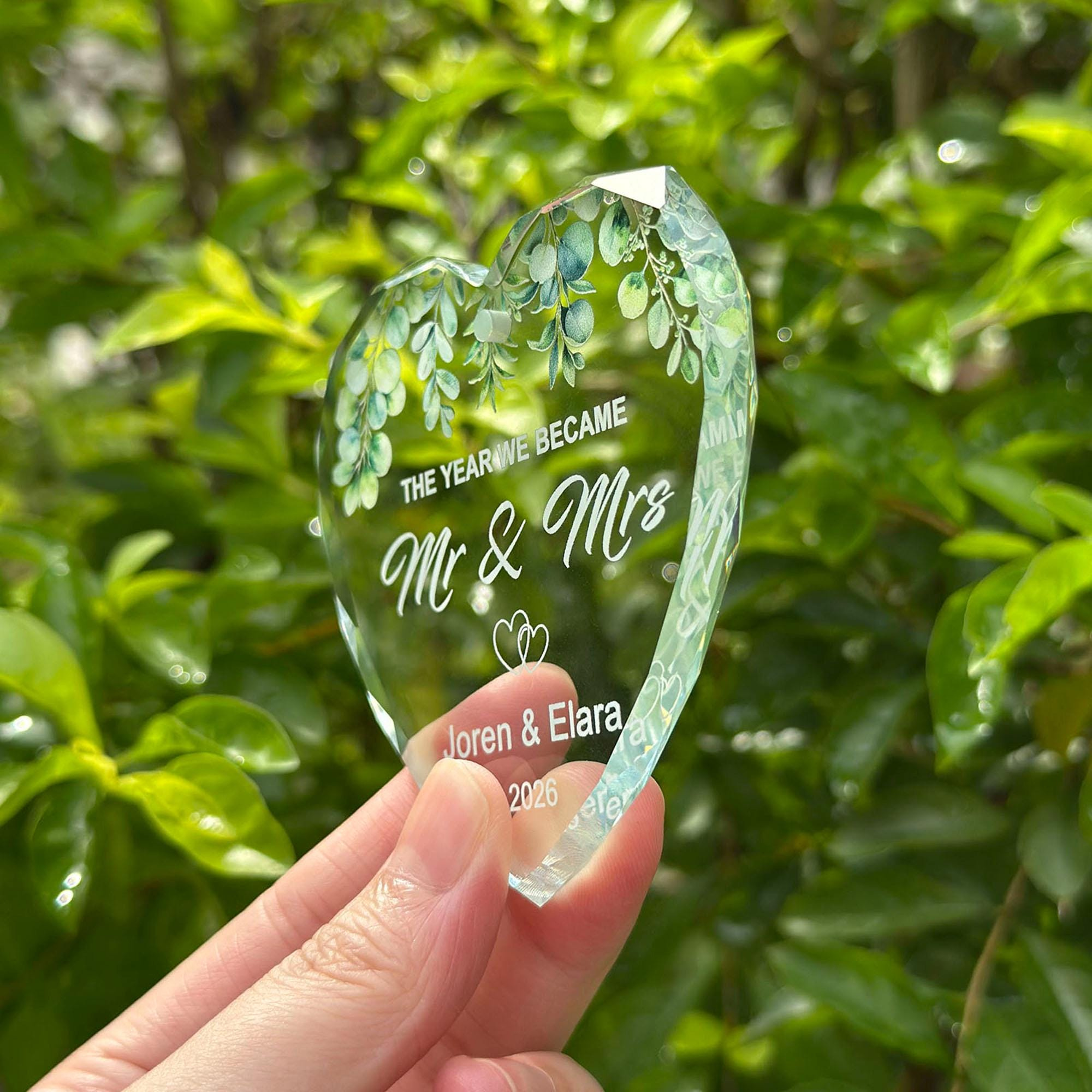 Personalized Glass Christmas Ornament – Custom Name & Photo Keepsake Tree Decoration 4 - MeasureMason Personalized Glass Christmas Ornament – Custom Name & Photo Keepsake Tree Decoration 4