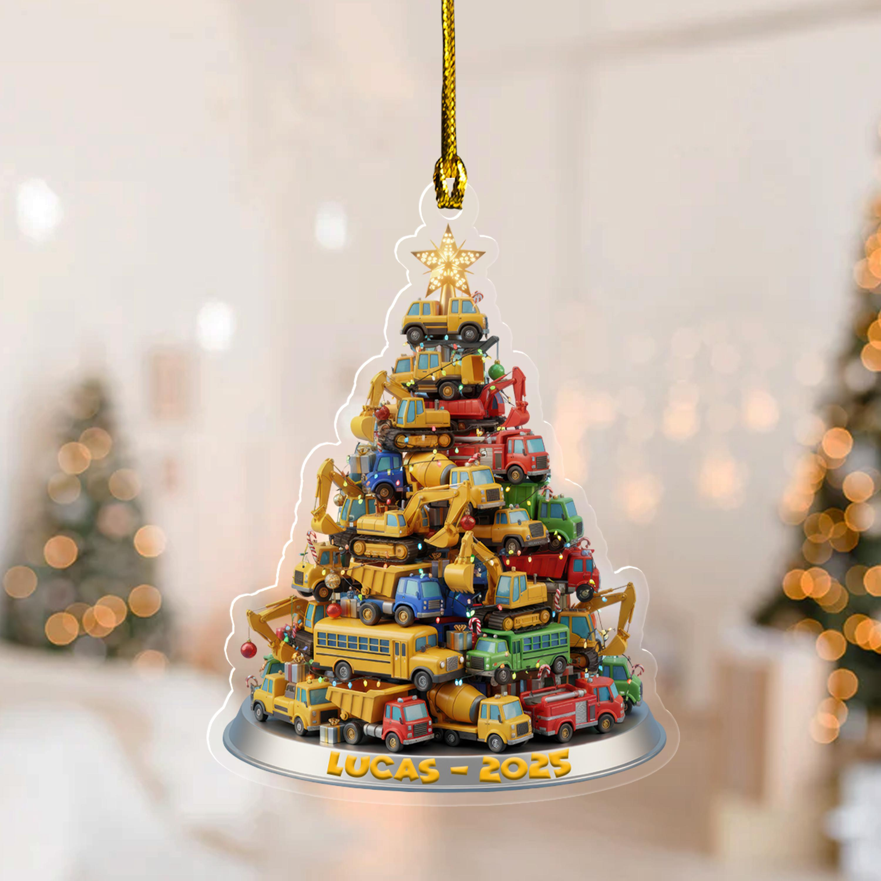 Cars Christmas Tree Ornament, Boy Truck Vehicle Decor, Xmas Gift for Son, Holiday Keepsake NGXS18 Cars Christmas Tree Ornament, Boy Truck Vehicle Decor, Xmas Gift for Son, Holiday Keepsake NGXS18