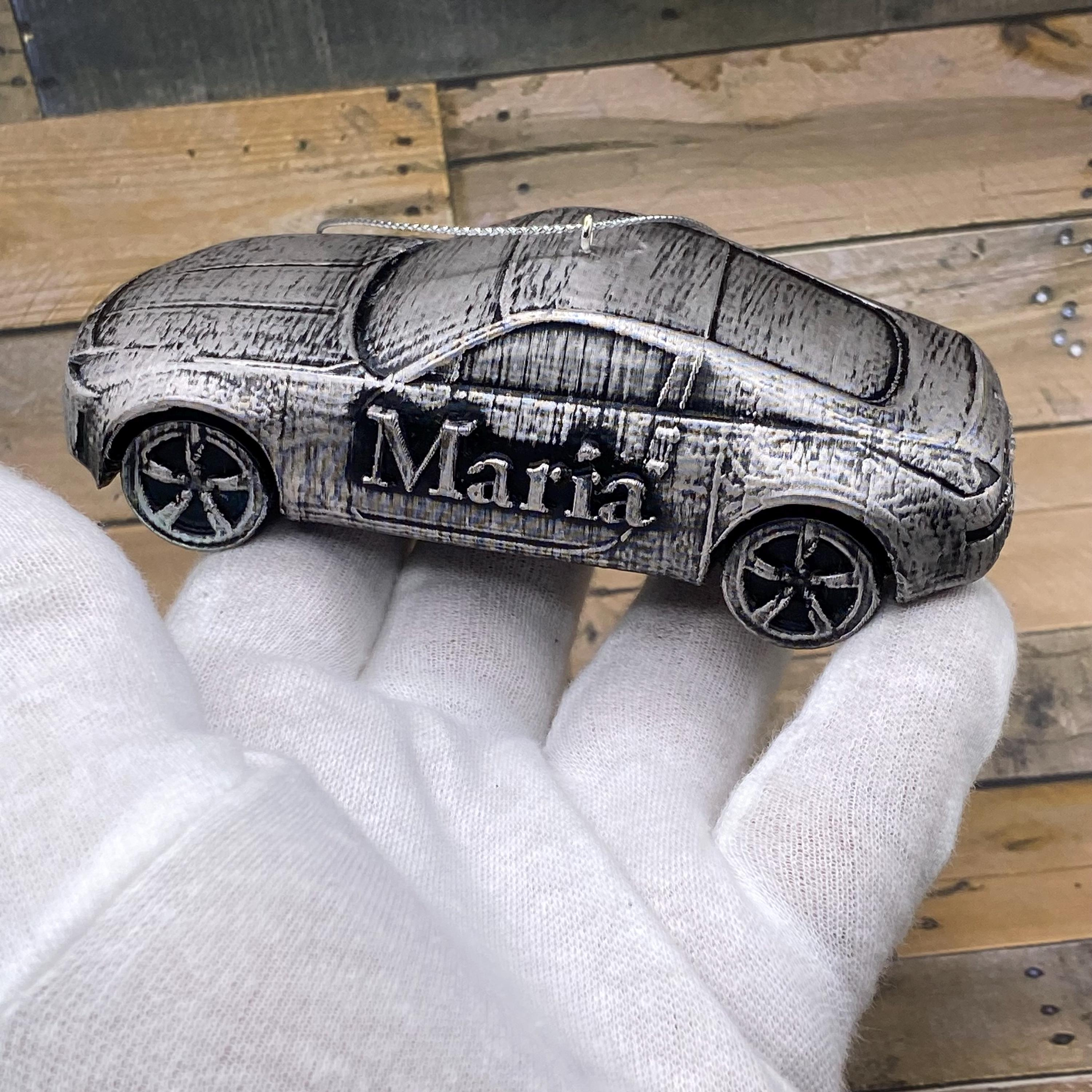Personalized 3D Printed Nissan 350Z Christmas Ornament - Custom Car Tree Decoration 1 - MeasureMason Personalized 3D Printed Nissan 350Z Christmas Ornament - Custom Car Tree Decoration 1