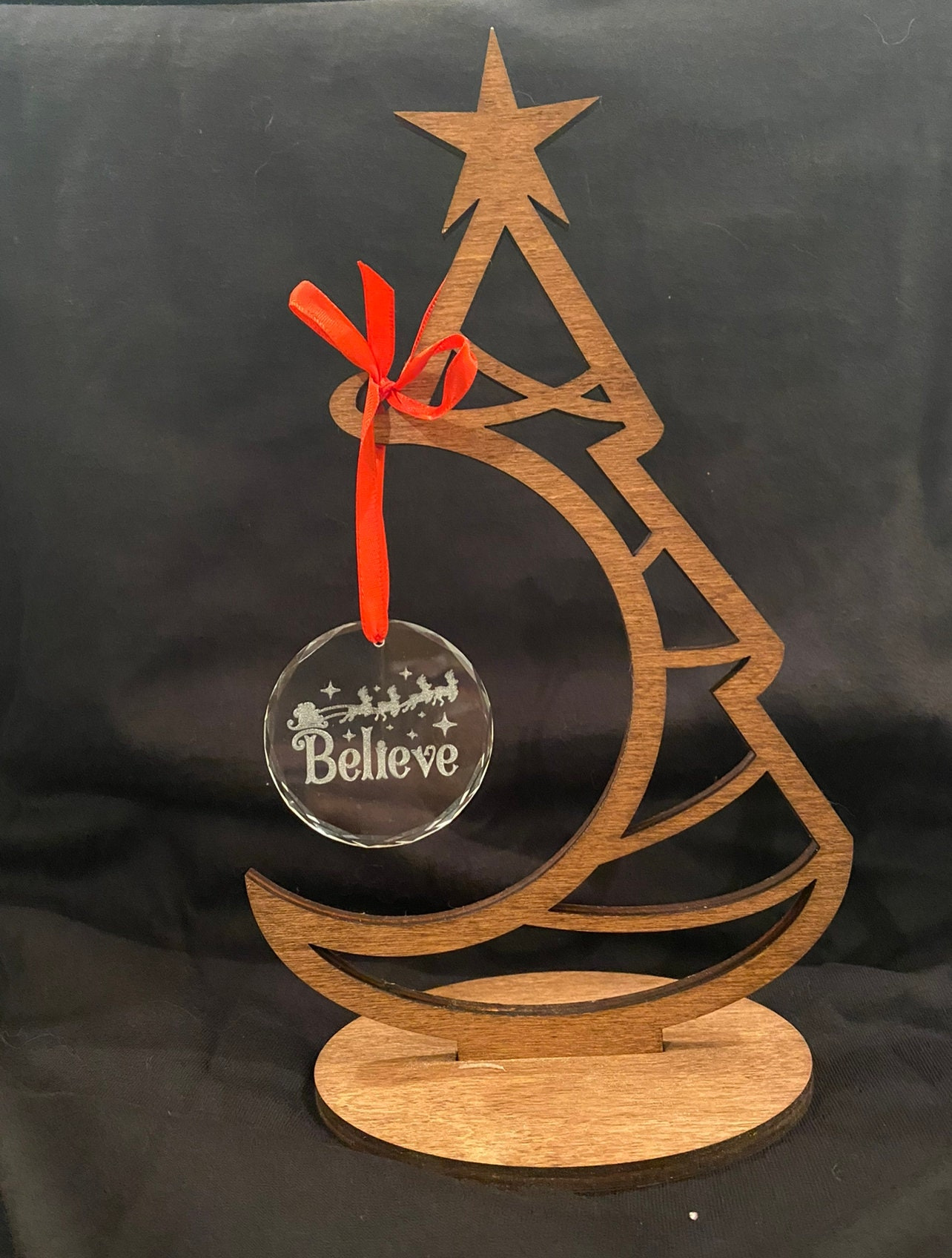 K9 Crystal Christmas Ornaments - Bundle of 20 Laser Engravable 3.25" Round Blanks with Gift Box 2 - MeasureMason K9 Crystal Christmas Ornaments - Bundle of 20 Laser Engravable 3.25" Round Blanks with Gift Box 2