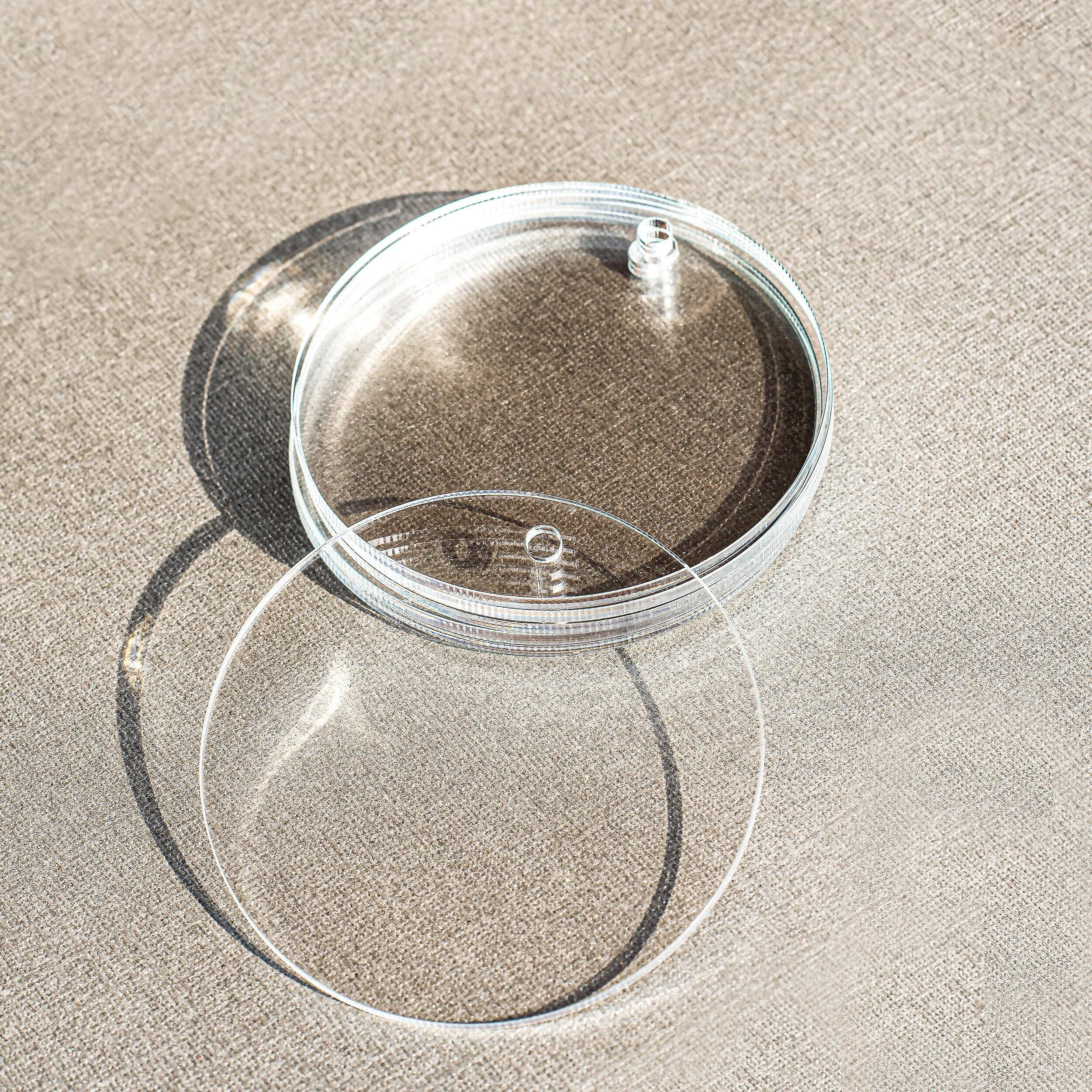 50 Pack 3.5in Clear Acrylic Circles 1/8" Thick Ornament Blanks with 5mm Hole Plexiglass Discs Set of 25, 50, 100 3 - MeasureMason 50 Pack 3.5in Clear Acrylic Circles 1/8" Thick Ornament Blanks with 5mm Hole Plexiglass Discs Set of 25, 50, 100 3