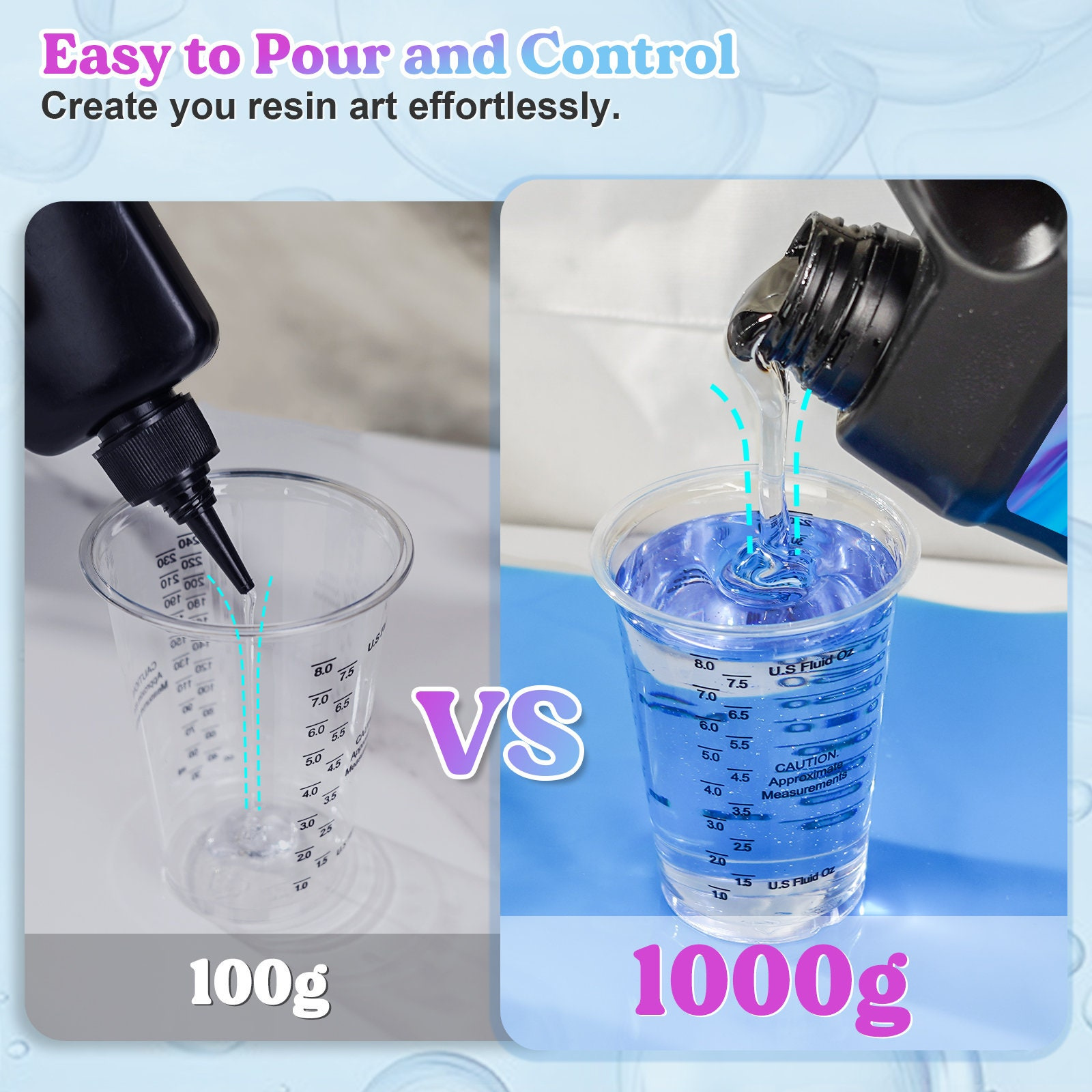 Crystal Clear UV Resin for Jewelry Making – Cures in Minutes with Sunlight or UV Lamp 3 - MeasureMason Crystal Clear UV Resin for Jewelry Making – Cures in Minutes with Sunlight or UV Lamp 3