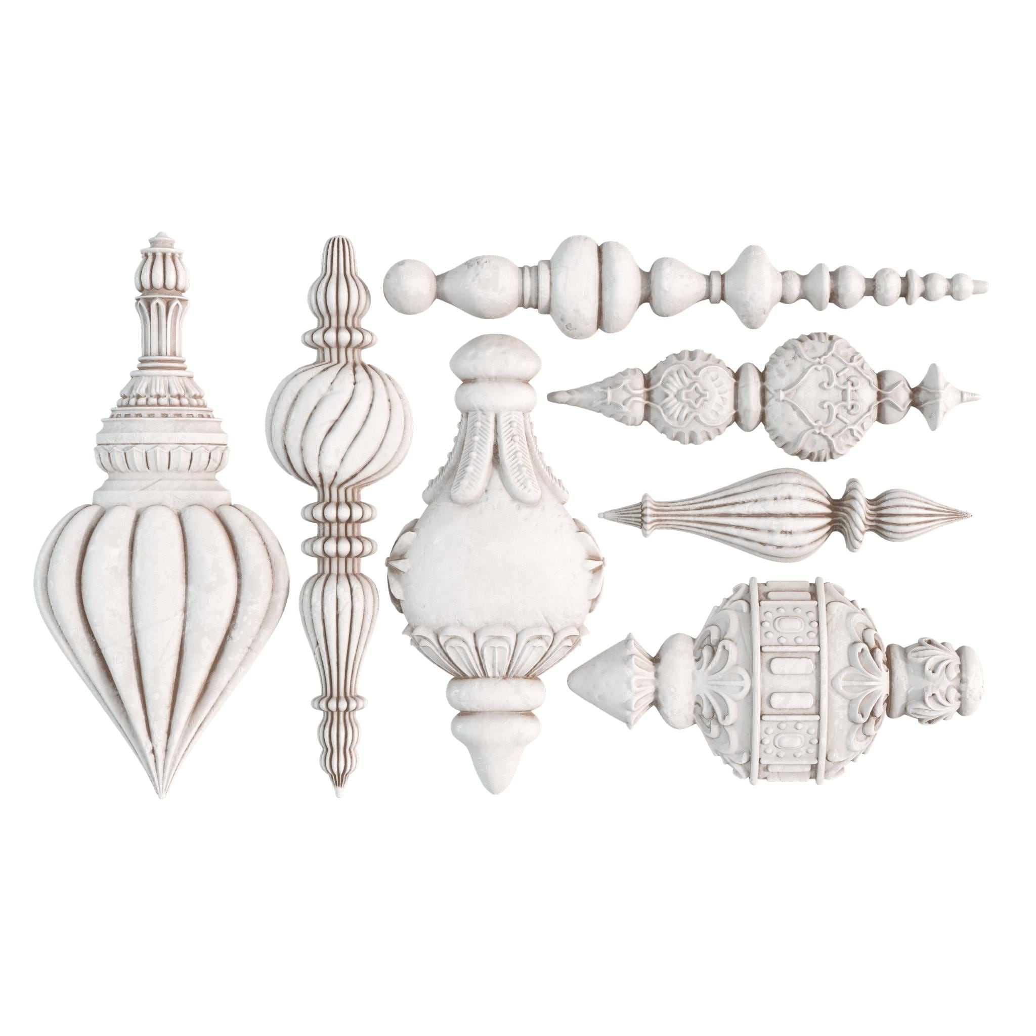 IOD Baubles Decor Mould - Silicone Casting Mould for Holiday Crafts & Home Decor 2 - MeasureMason IOD Baubles Decor Mould - Silicone Casting Mould for Holiday Crafts & Home Decor 2