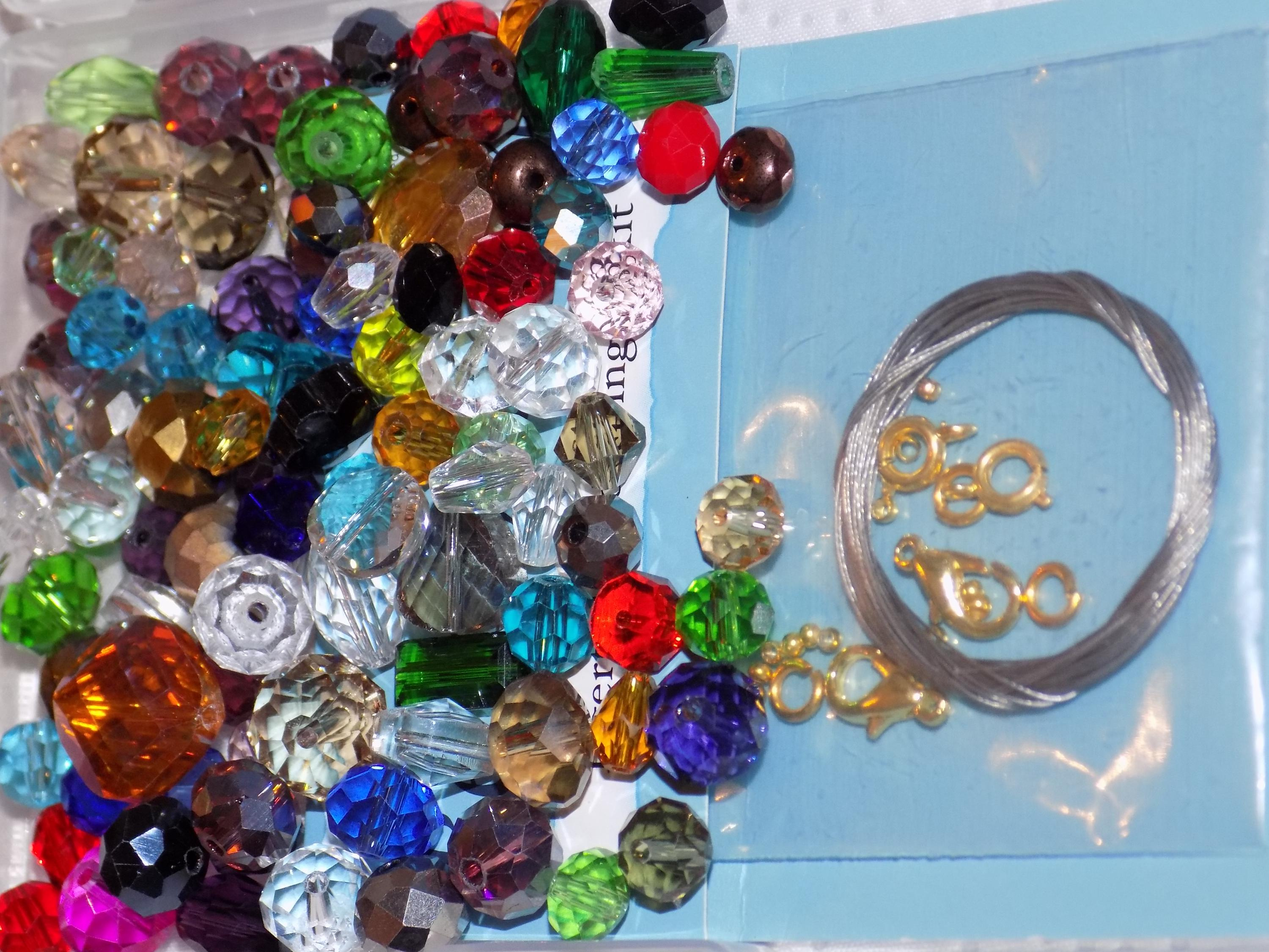 1/Kit DIY Suncatcher Lot Glass Faceted Crystal Rondelle Beads 4mm-14mm Tiger Line Finishing Beads 2 - MeasureMason 1/Kit DIY Suncatcher Lot Glass Faceted Crystal Rondelle Beads 4mm-14mm Tiger Line Finishing Beads 2