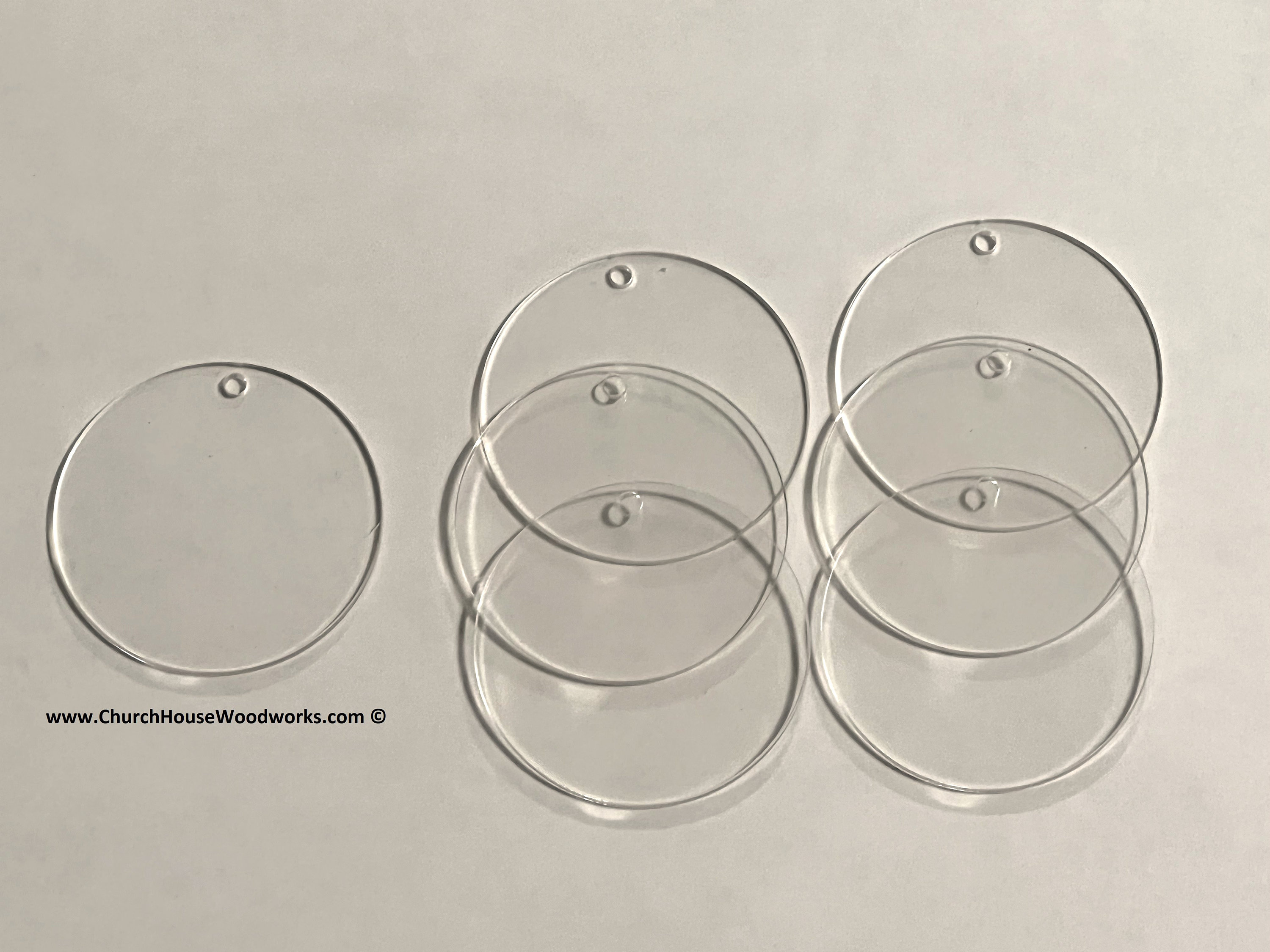 Clear Acrylic Circle Blanks 1-4 Inch for DIY Keychains, Sublimation, Jewelry & Engraving 1 - MeasureMason Clear Acrylic Circle Blanks 1-4 Inch for DIY Keychains, Sublimation, Jewelry & Engraving 1