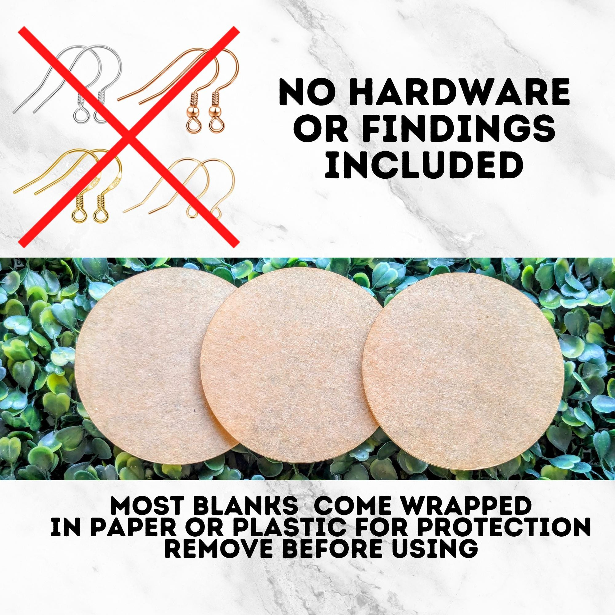Acrylic Blanks for DIY Earrings and Jewelry Making - Sublimation Ready 2 - MeasureMason Acrylic Blanks for DIY Earrings and Jewelry Making - Sublimation Ready 2
