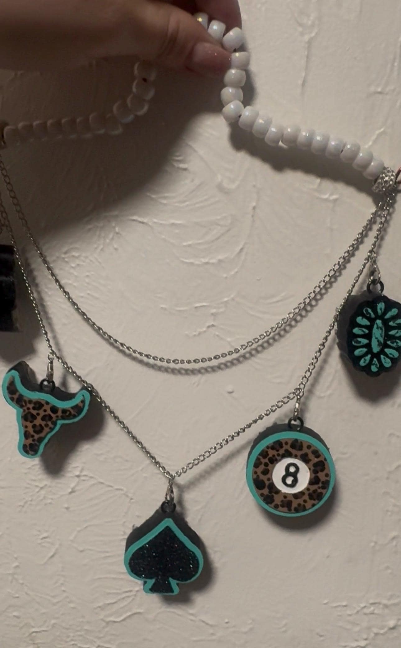 Western Car Freshie Charm - Handmade Car Hanger Accessory Gift for Her 1 - MeasureMason Western Car Freshie Charm - Handmade Car Hanger Accessory Gift for Her 1