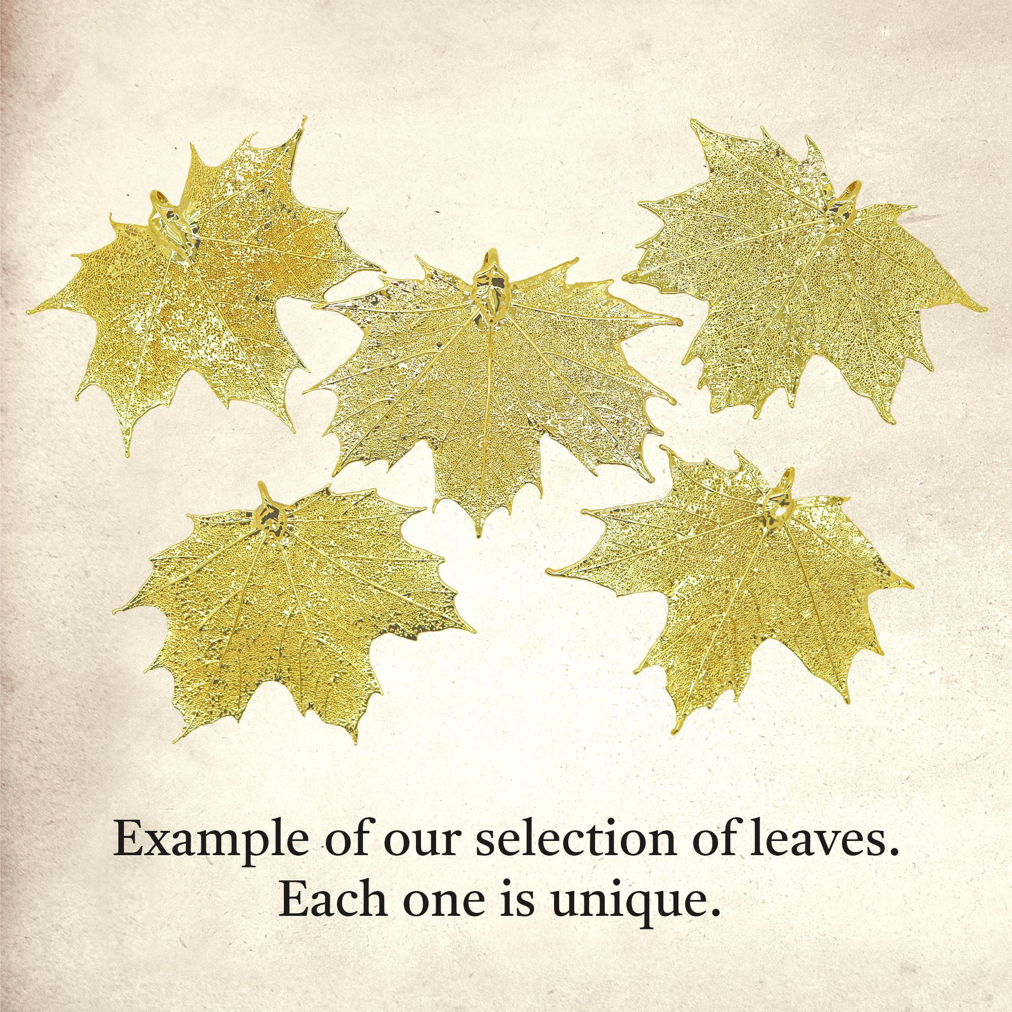 24k Gold Dipped Real Sugar Maple Leaf Christmas Ornament with String and Gift Box 1 - MeasureMason 24k Gold Dipped Real Sugar Maple Leaf Christmas Ornament with String and Gift Box 1