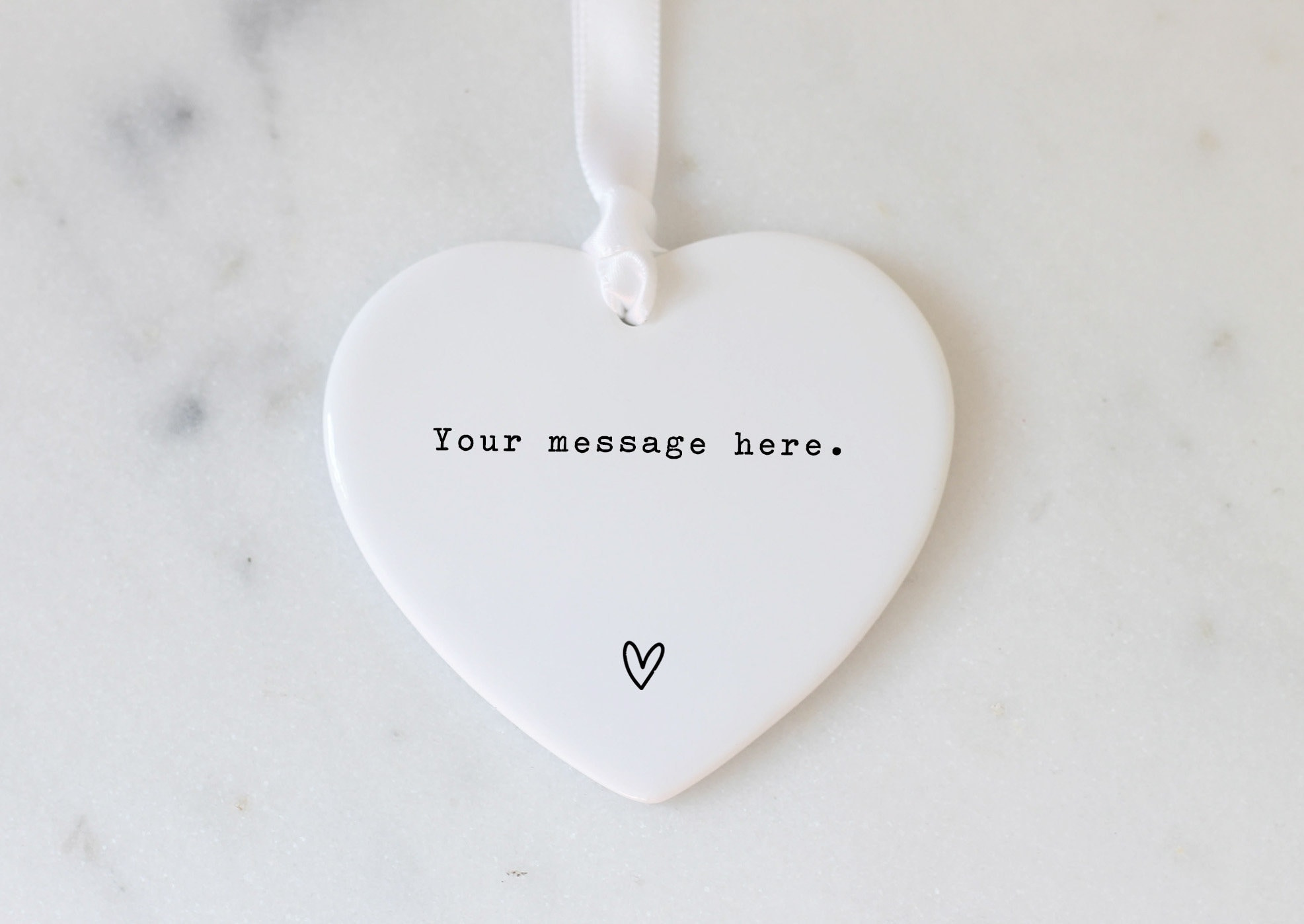 Personalized Ceramic Ornament with Custom Message - Keepsake Gift for Mom, Grandma, Friend or Wedding Personalized Ceramic Ornament with Custom Message - Keepsake Gift for Mom, Grandma, Friend or Wedding