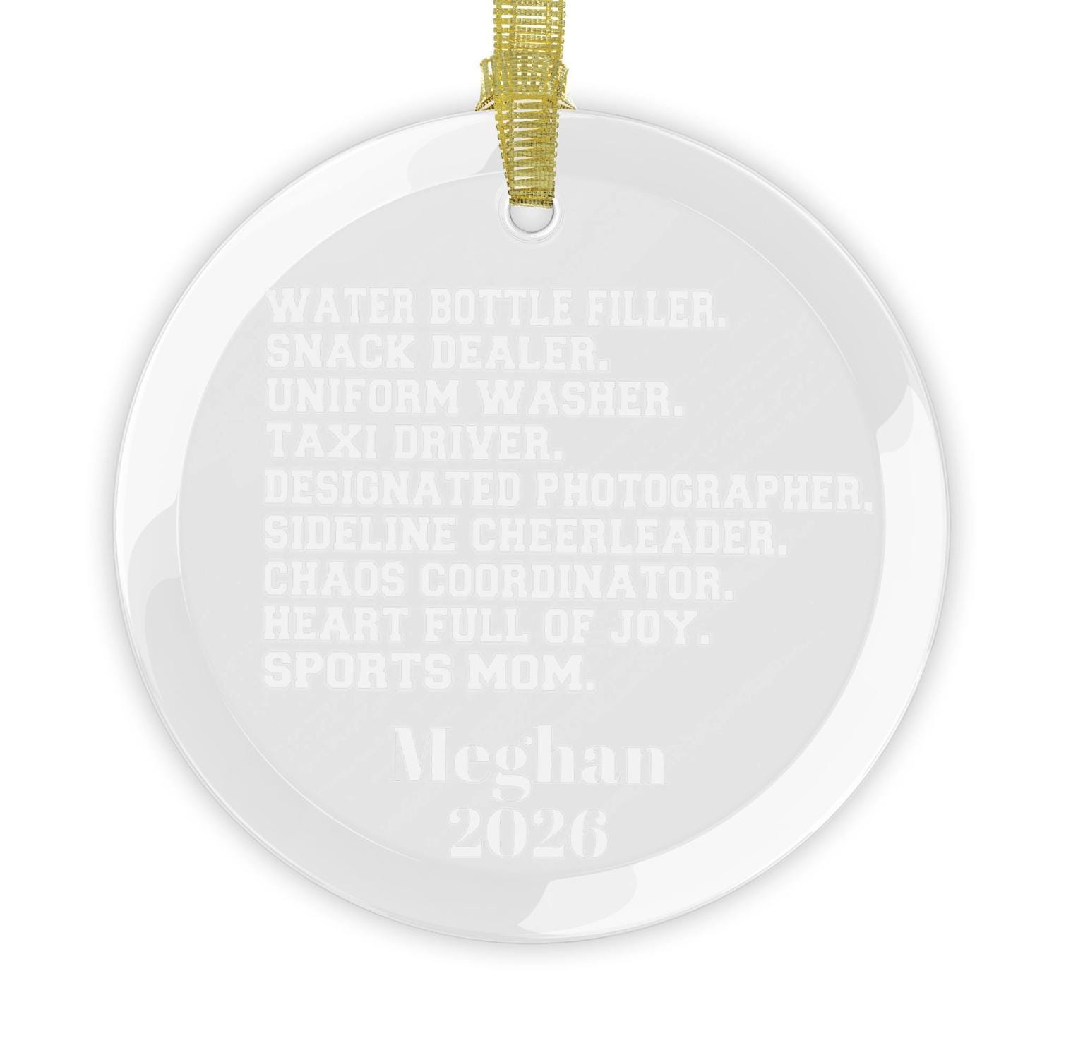 Sports Mom Christmas Ornament, Funny Taxi Mom Gift for Busy Sports Parents 2 - MeasureMason Sports Mom Christmas Ornament, Funny Taxi Mom Gift for Busy Sports Parents 2