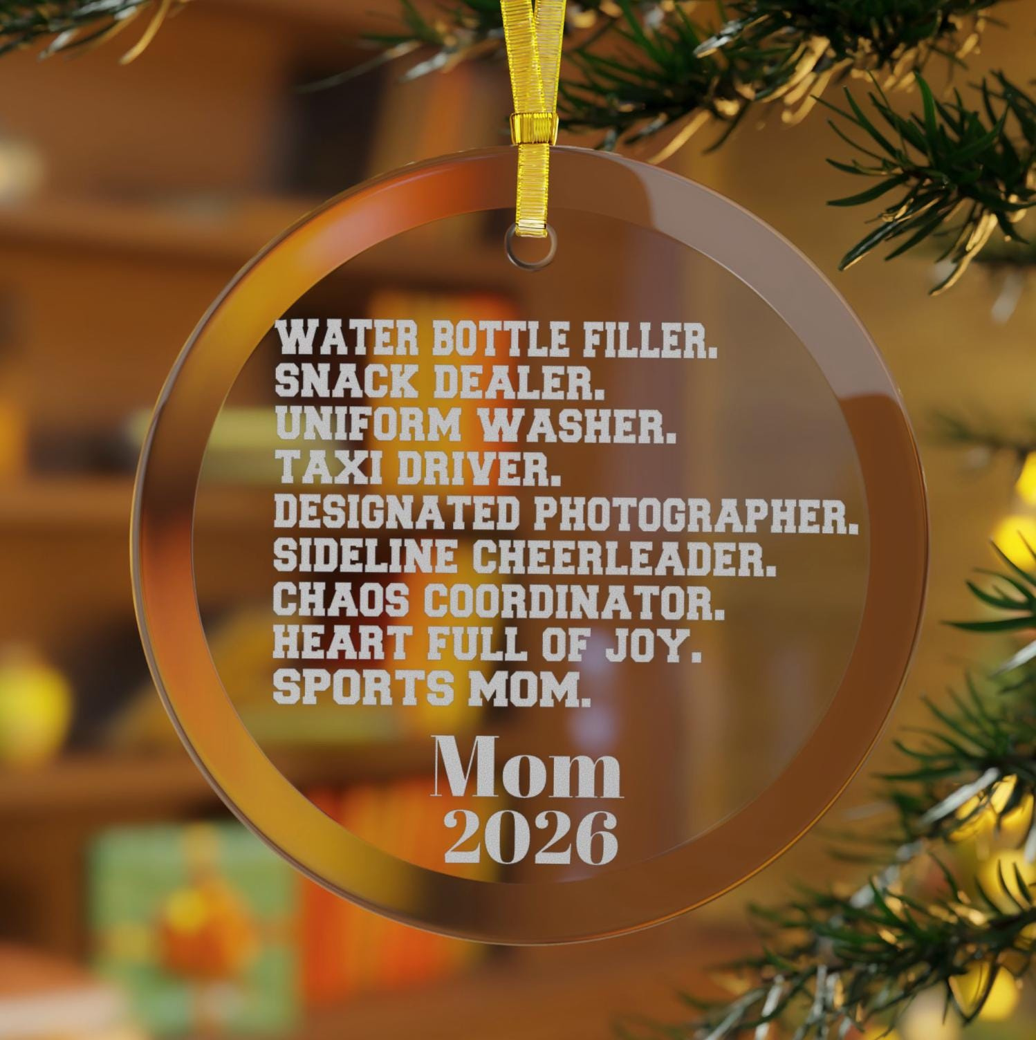 Sports Mom Christmas Ornament, Funny Taxi Mom Gift for Busy Sports Parents 3 - MeasureMason Sports Mom Christmas Ornament, Funny Taxi Mom Gift for Busy Sports Parents 3