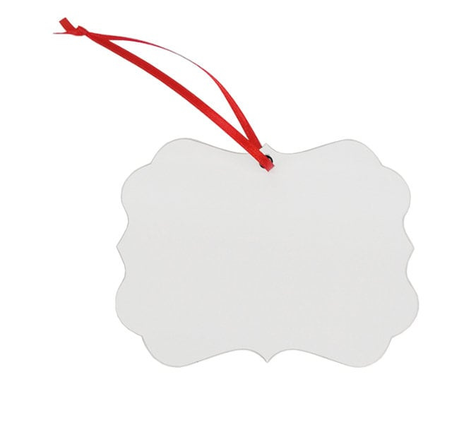 Metal Benelux Ornament Blank for Sublimation - Single Sided, Ready to Press Metal Benelux Ornament Blank for Sublimation - Single Sided, Ready to Press